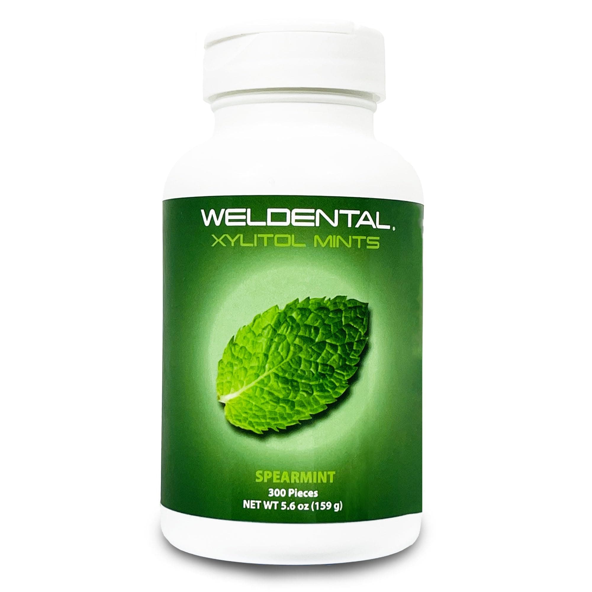 WELdental Xylitol Mint, 300 Tablets (Spearmint)