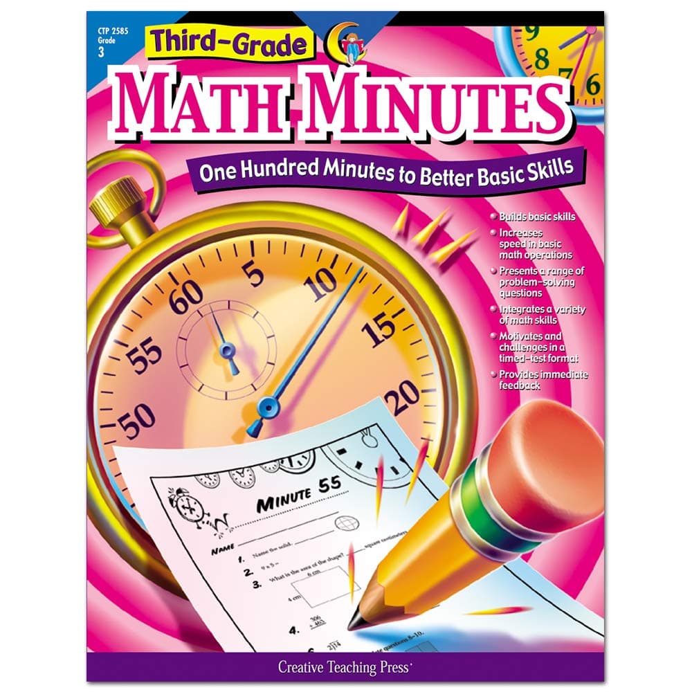 Third-Grade Math Minutes: One Hundred Minutes to Better Basic Skills