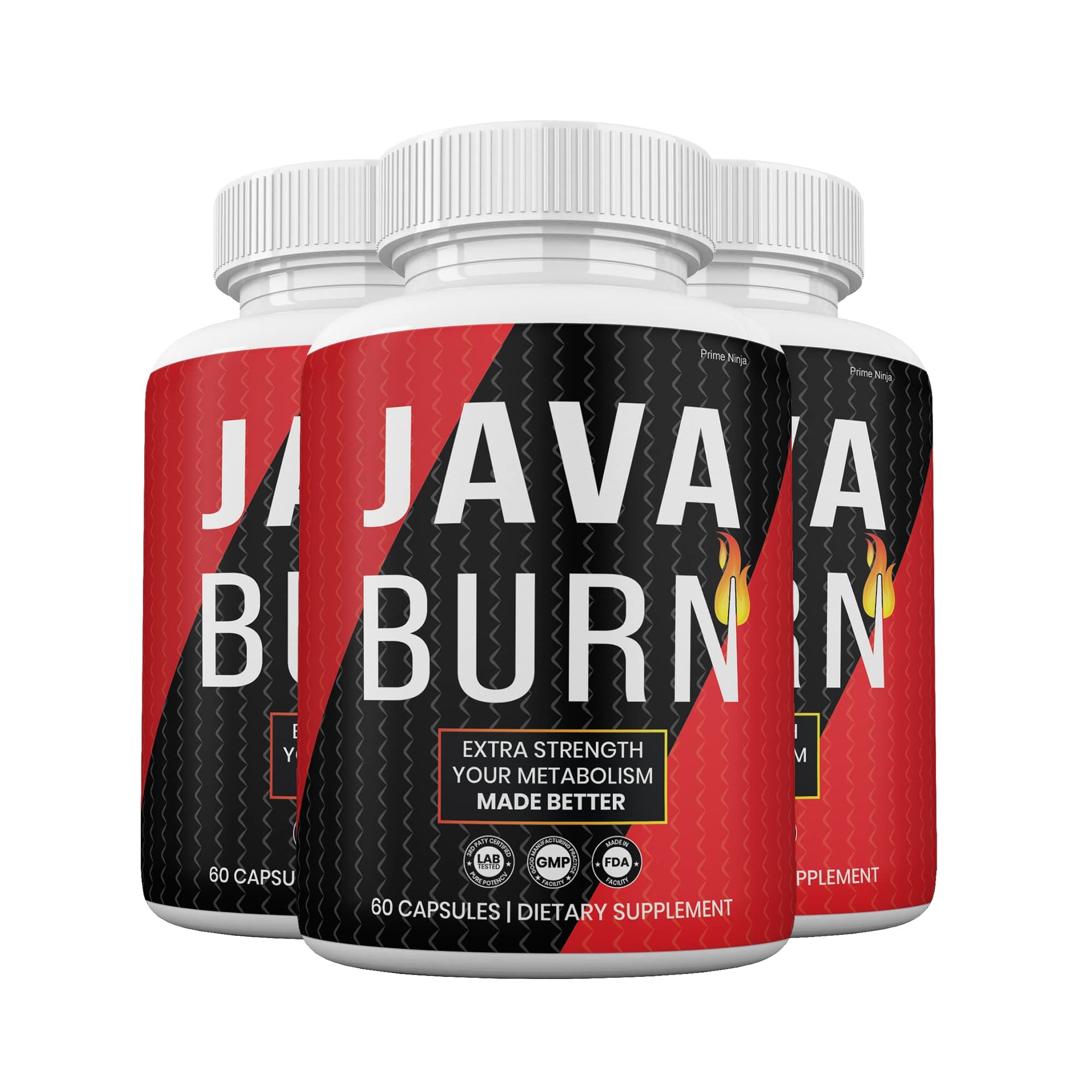 (3 Pack) JavaBurn Powerful Formula, JavaBurn Now in Pills, Maximum Strength, 180 Capsules