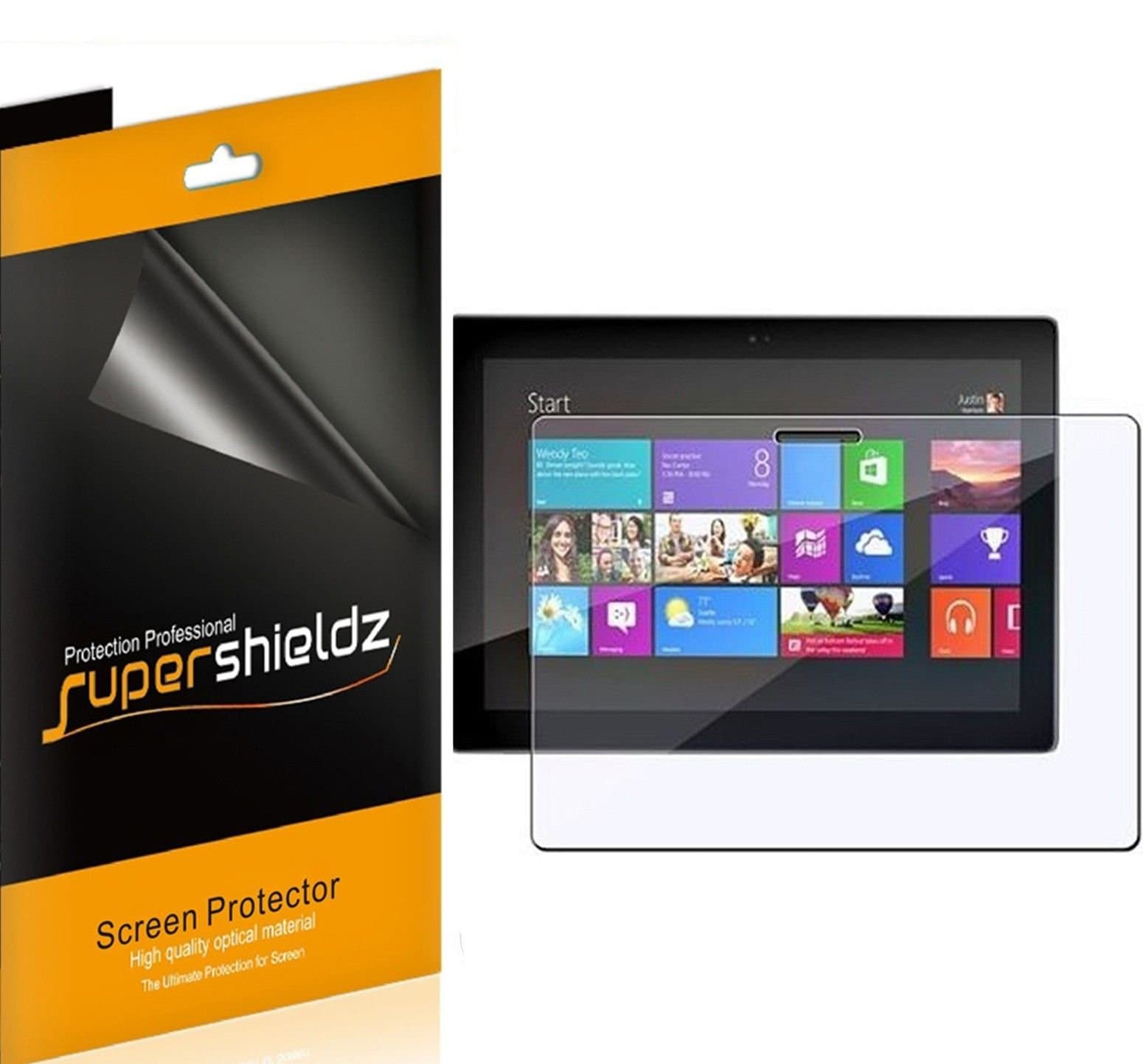Supershieldz (3 Pack) Designed for Microsoft Surface Windows RT and Surface Pro (1st Gen) Screen Protector, Anti Glare and Anti Fingerprint (Matte) Shield