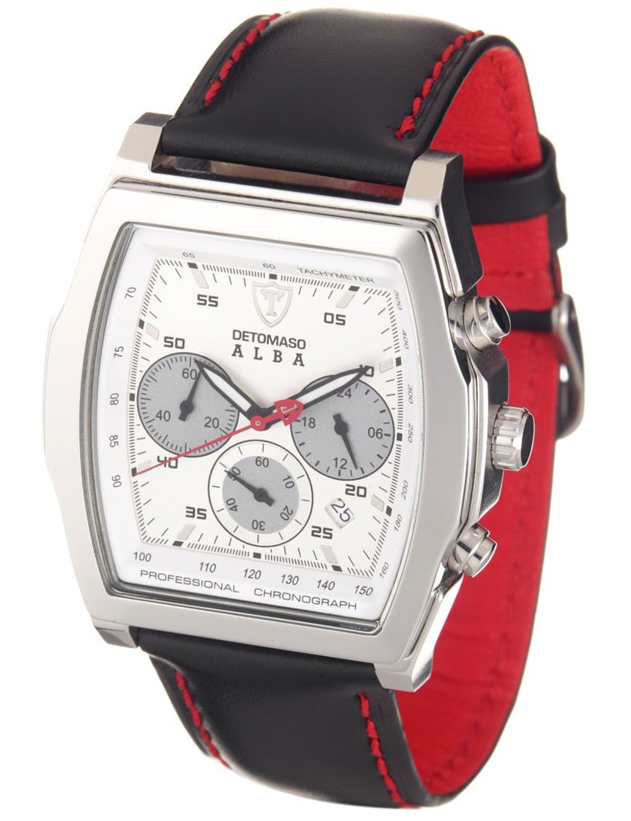 Detomaso Gents Watch Alba Chronograph Silver/Silver Dt1011-B