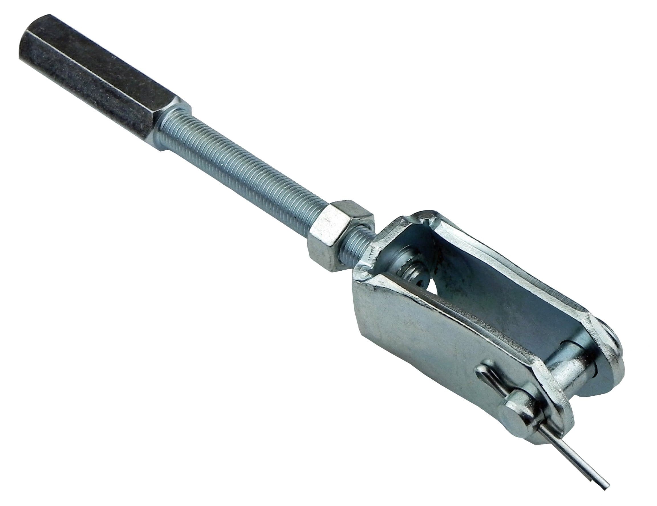 Inline Tube Replacement For Universal Street Rod Brake Booster Extension Rod & Clevis Rat Rod Hot Rod Kit