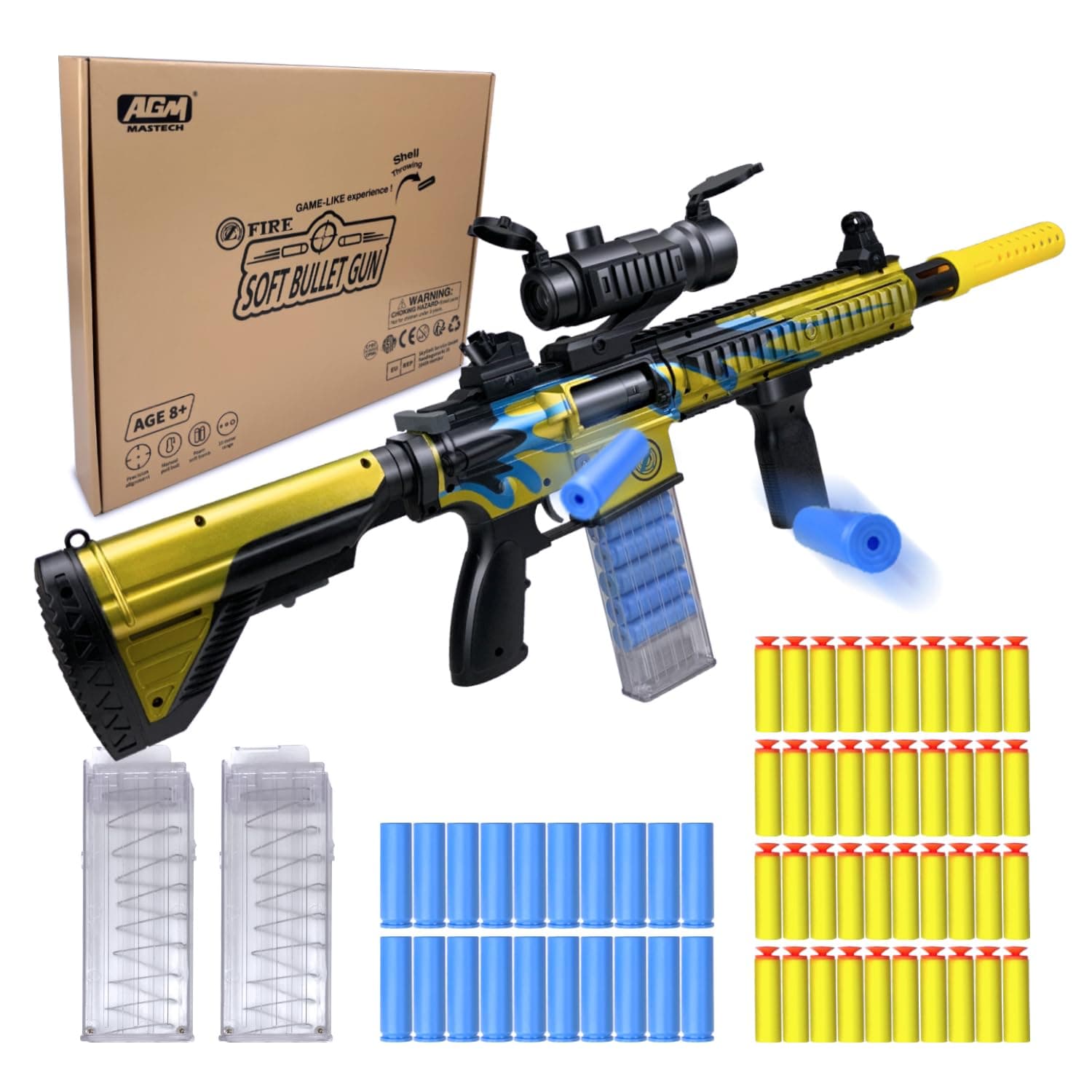 Shell-Throwing Blaster Shot Gun AB-053-D
