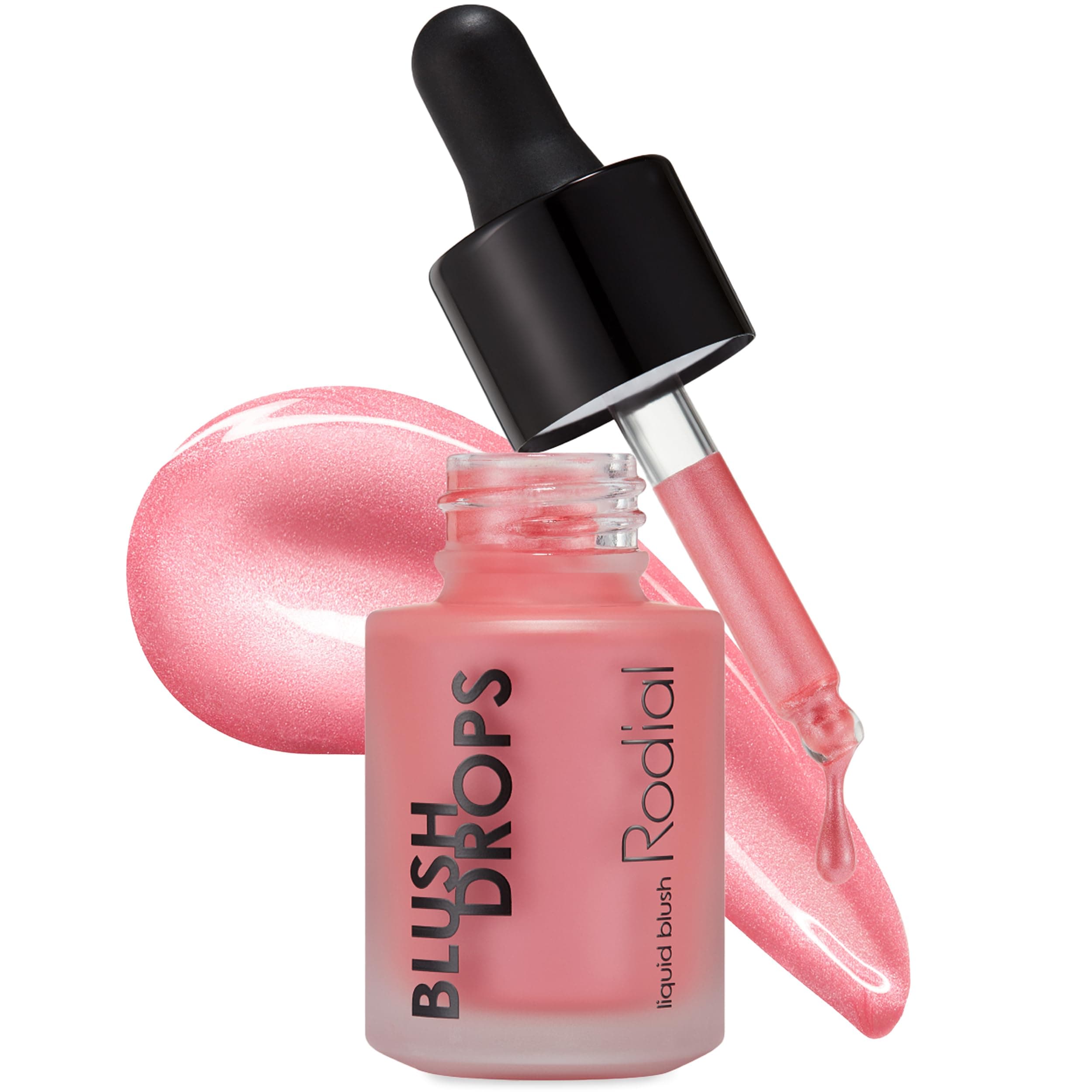 - Rodial Blush Drops Sunset Kiss/Frosted Pink, 0.5 fl oz, Moisturising Make Up Blush Drops with Vitamin E, Liquid Blush with Naturally Radiant Finish, Long Lasting Finish