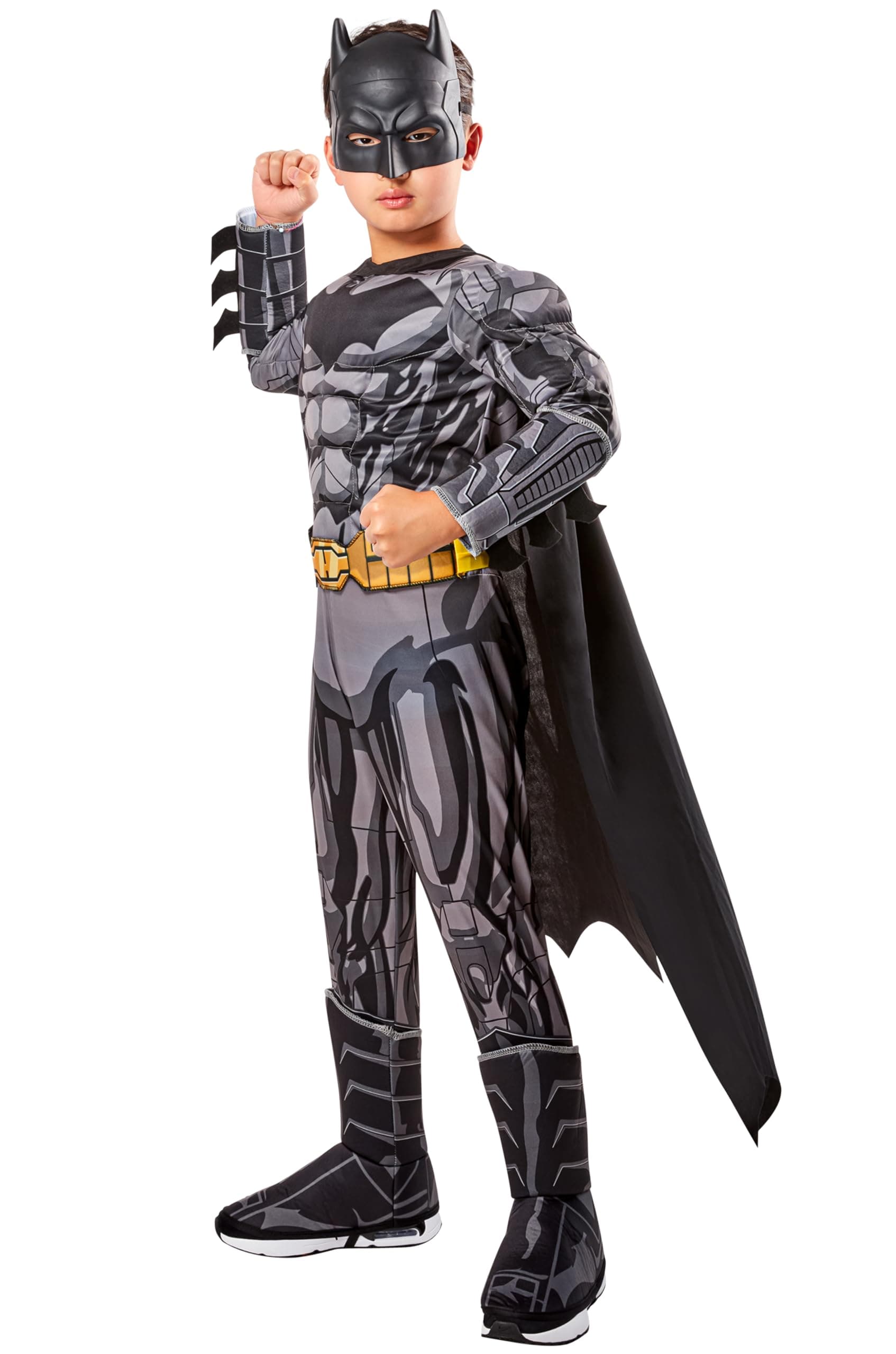 DC Comics Superheroes: Batman Costume for Kids by Rubies, Boy's Small