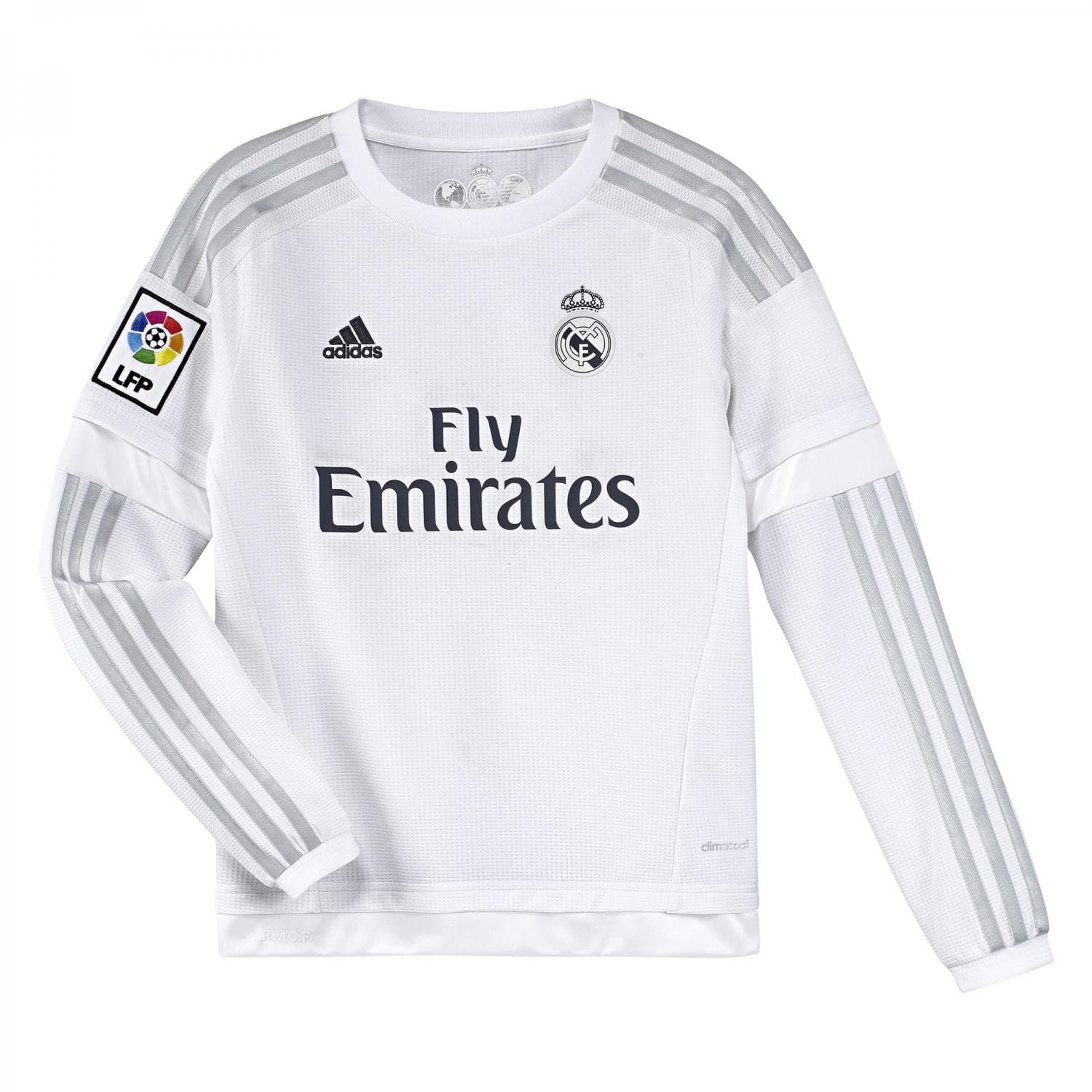 adidas Boy's Langarm Heimtrikot Real Madrid Crewneck
