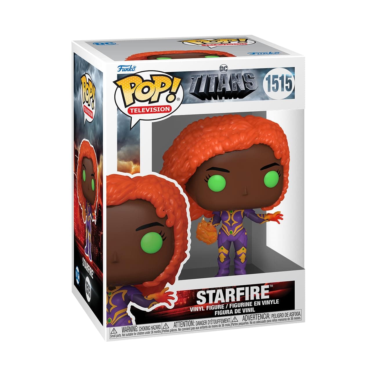 Funko POP! TV: Titans - Starfire - DC Titans - Collectable Vinyl Figure - Gift Idea - Official Merchandise - Toys for Kids & Adults - TV Fans - Model Figure for Collectors and Display