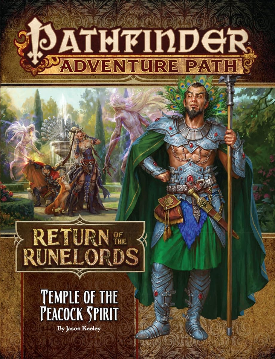 Pathfinder Adventure Path: Temple of the Peacock Spirit (Return of the Runelords 4 of 6) Paperback – 27 November 2018