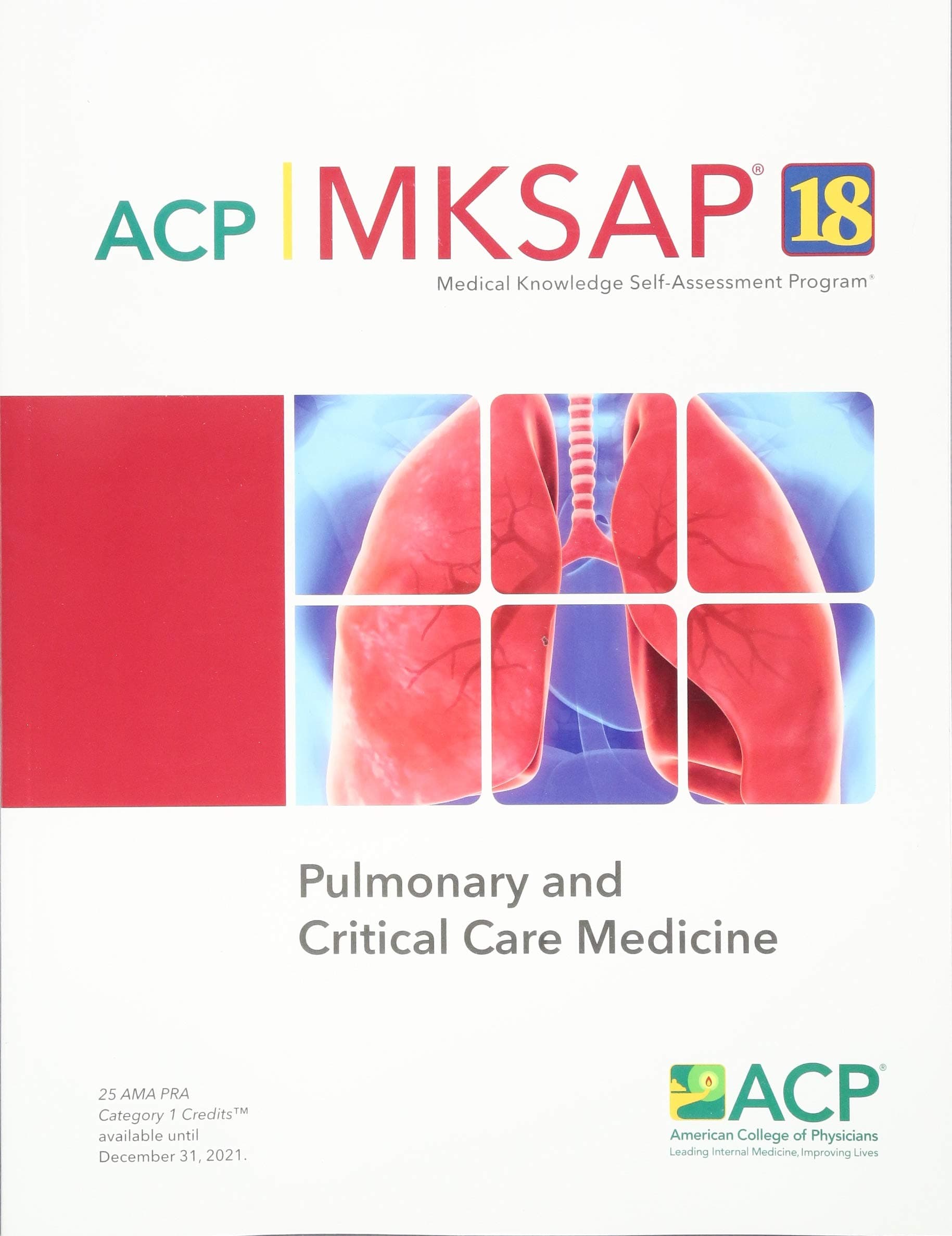 MKSAP® 18 Pulmonary and Critical Care Medicine