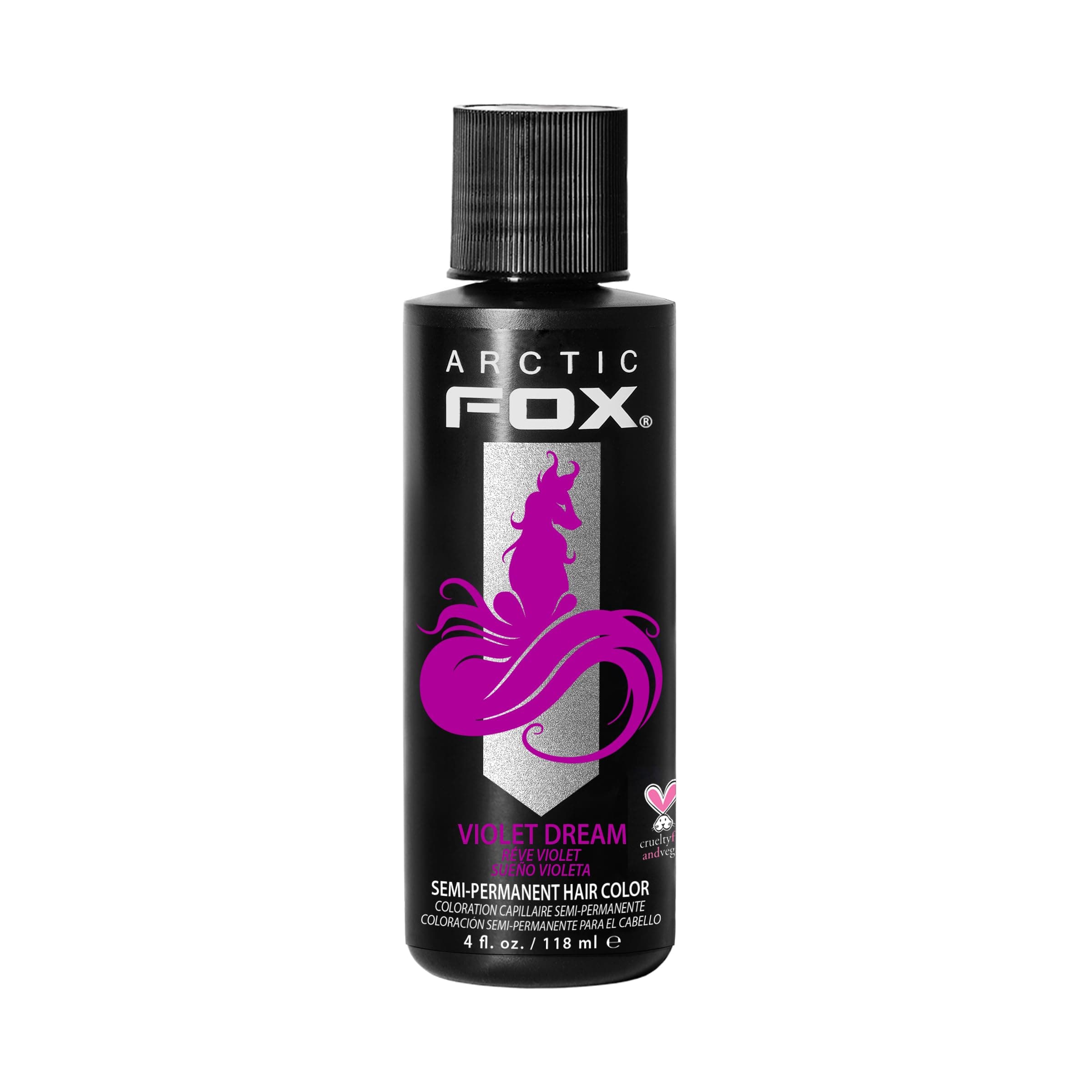 Arctic Fox 100%ヴィーガンViolet Dream 118 ml セミパーマネント・ヘアカラー