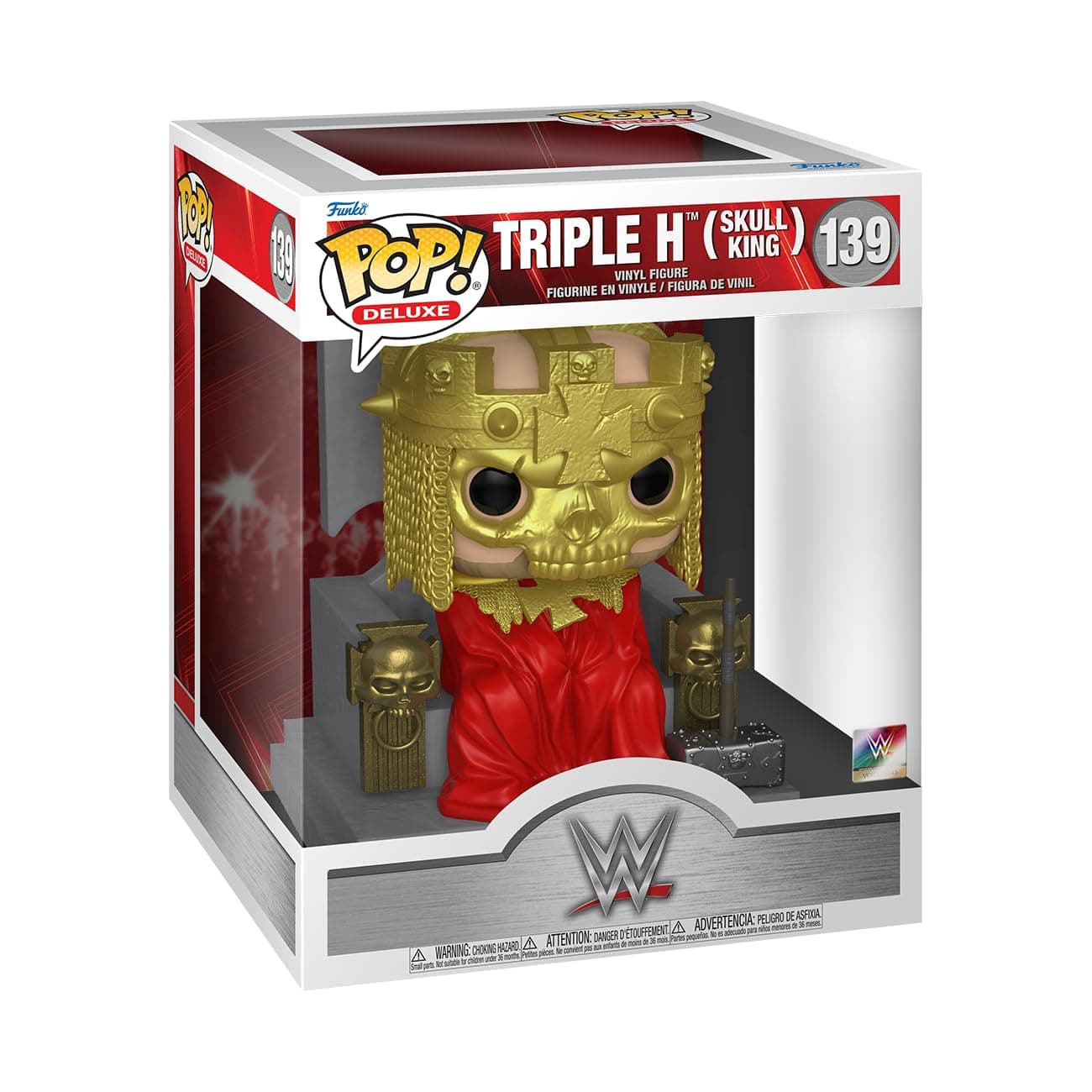 Pop! Super: Triple H - (Skull King) - WWE - Collectable Vinyl Figure - Gift Idea - Official Merchandise - Toys for Kids & Adults - Sports Fans - Model Figure for Collectors and Display
