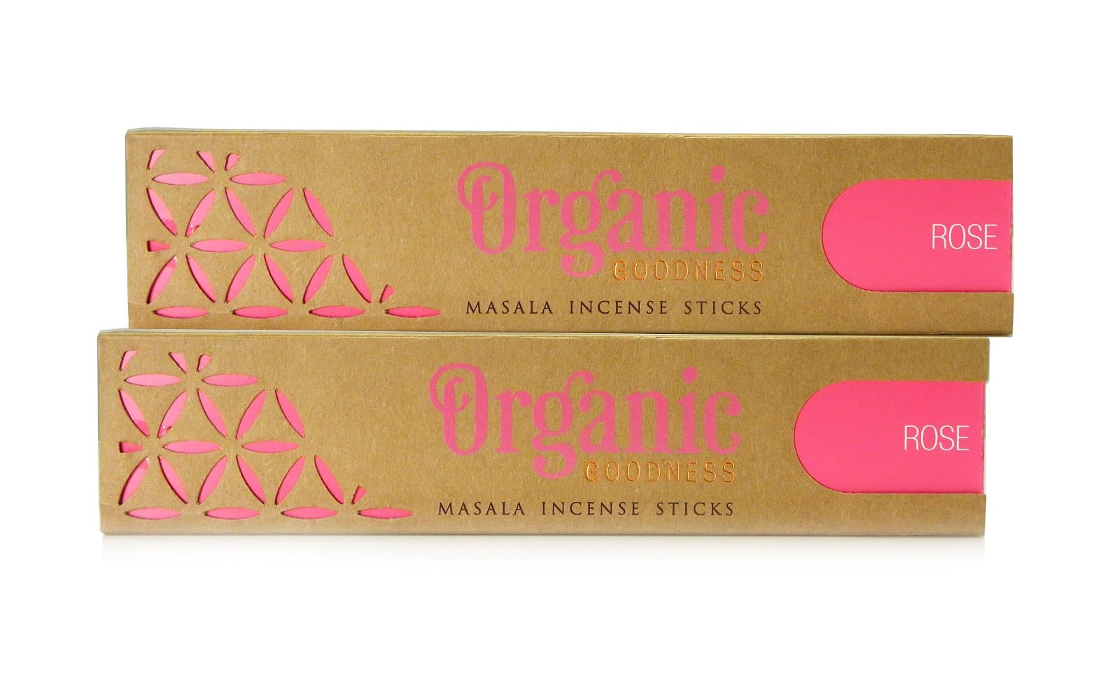 Song of India Organic Goodness Masala Incense/Agarbatti Sticks Combo Varienty Pack (Rose)