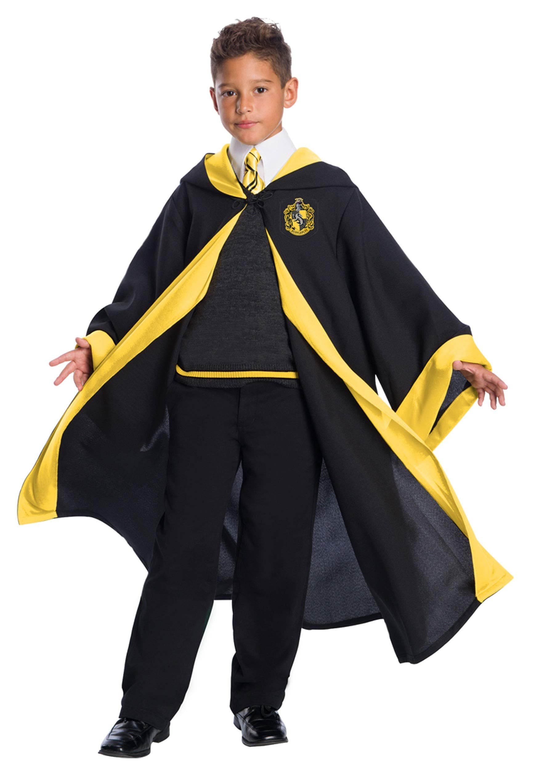 CharadesHufflepuff Student Children's Costume, As Shown, Large