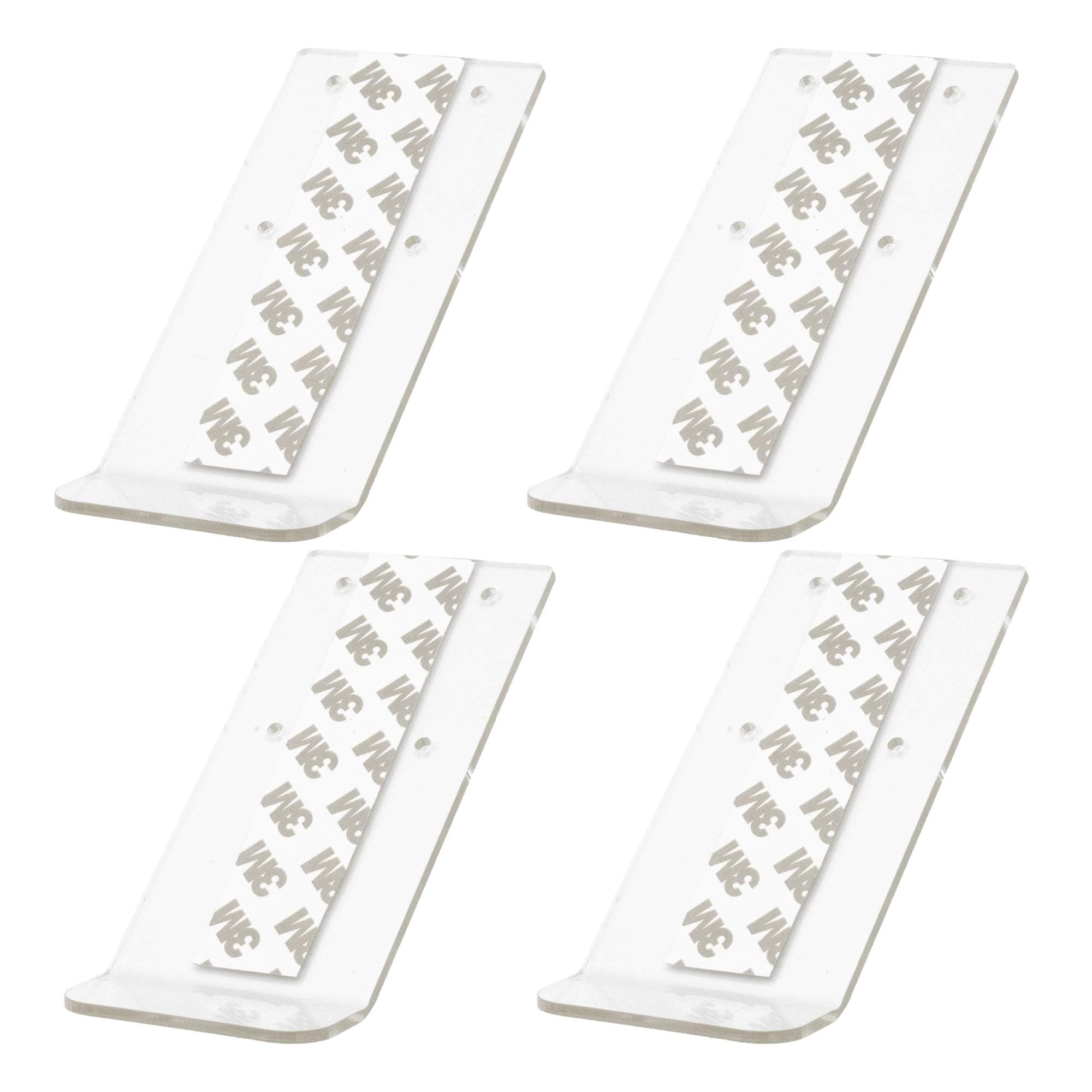 ToeIn - Hands Free Cabinet Door Solution - Adhesive Toe Foot Pull - 4 Pack
