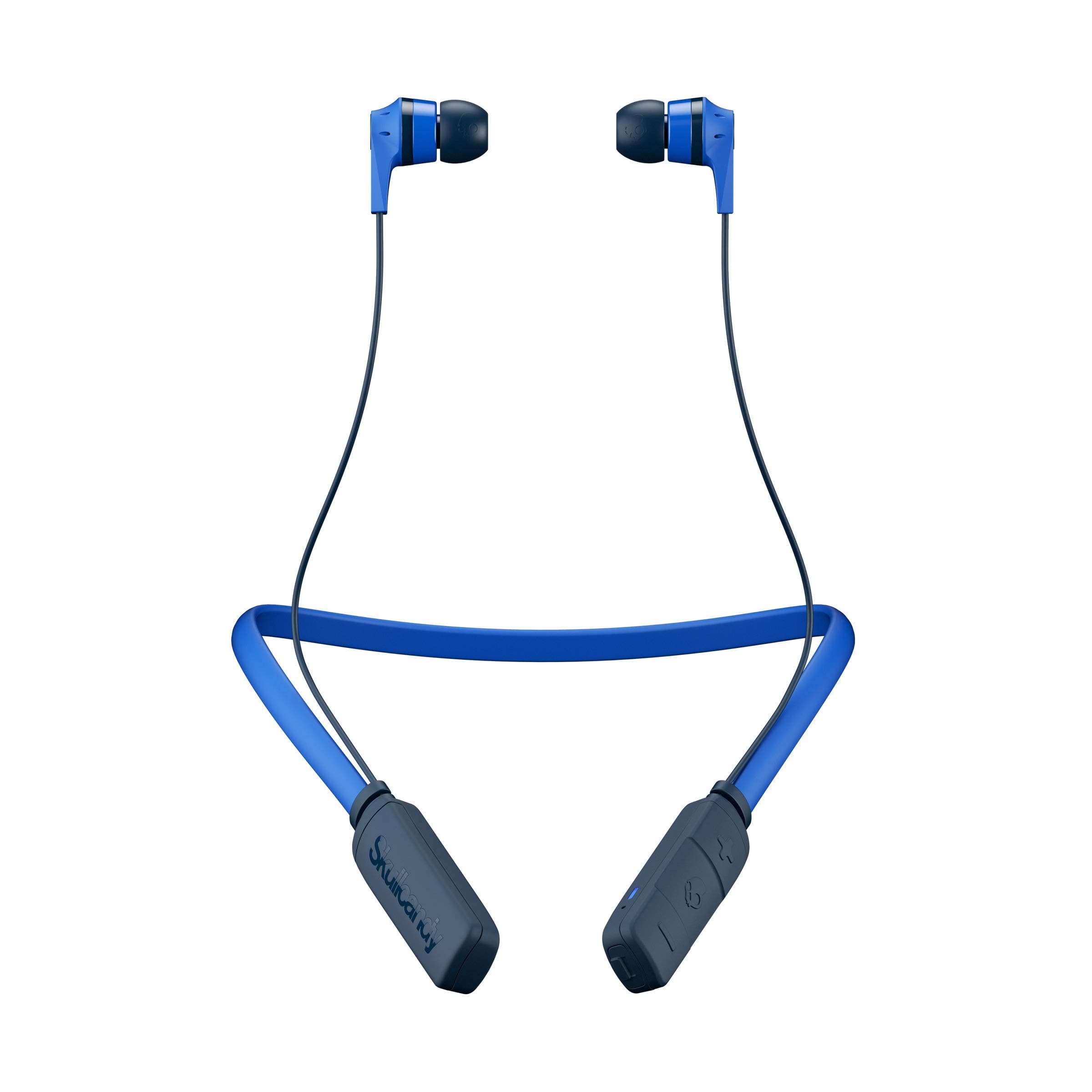 Skullcandy S2IKW-J569 Ink'd Bluetooth Wireless Earbuds with Microphone - royal blue