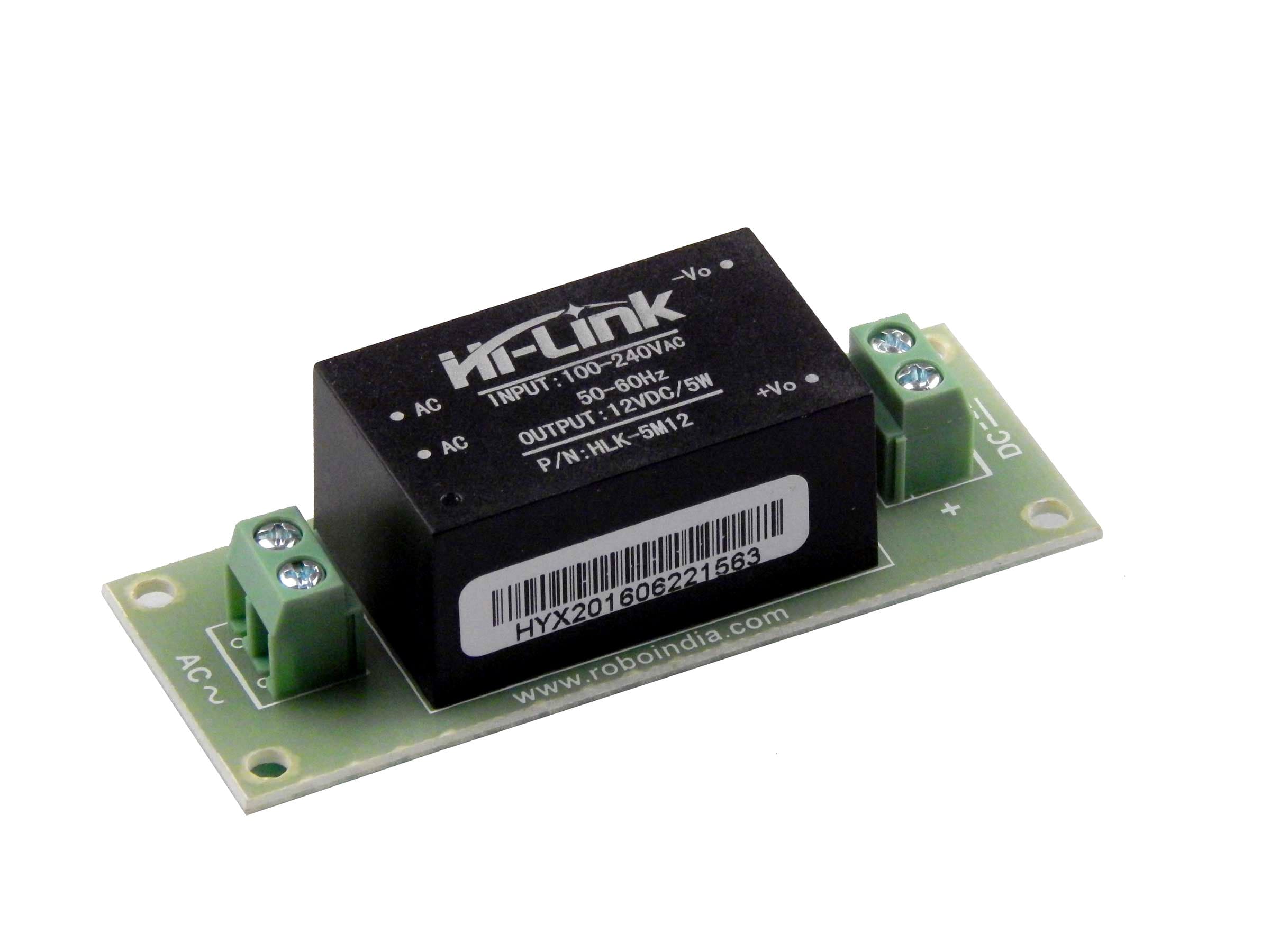 Hi – Link Compact Power Module – AC Input - DC 12 Volt 5 Watt Output