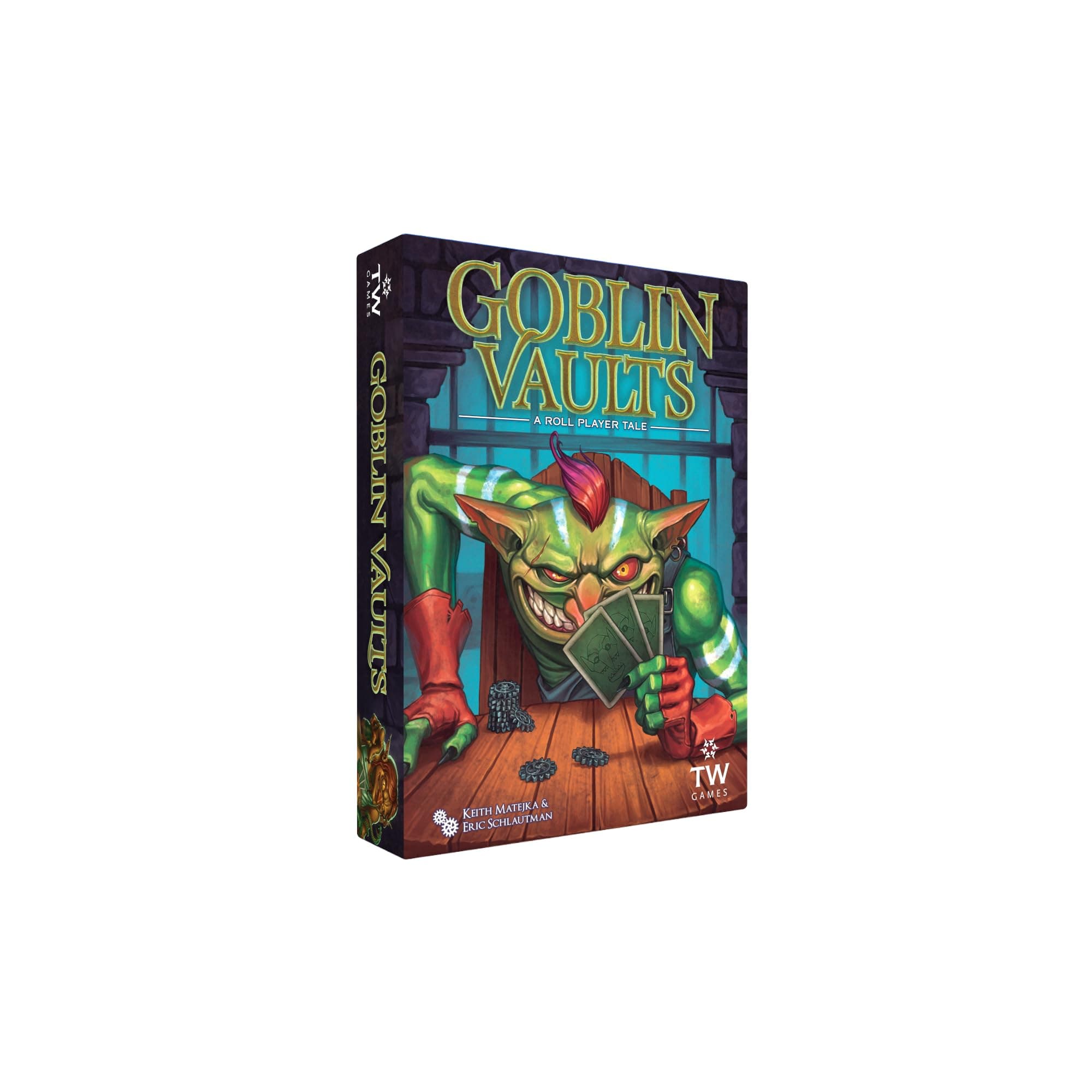 Goblin Vaults Board Game | Outwit & Outbid to Fill Your Vaults with Loot | Trick-Taking Bidding Set Collection Strategy Family Card Game | 30-45min for 1-5 Players Ages 14+ by Thunderworks Games