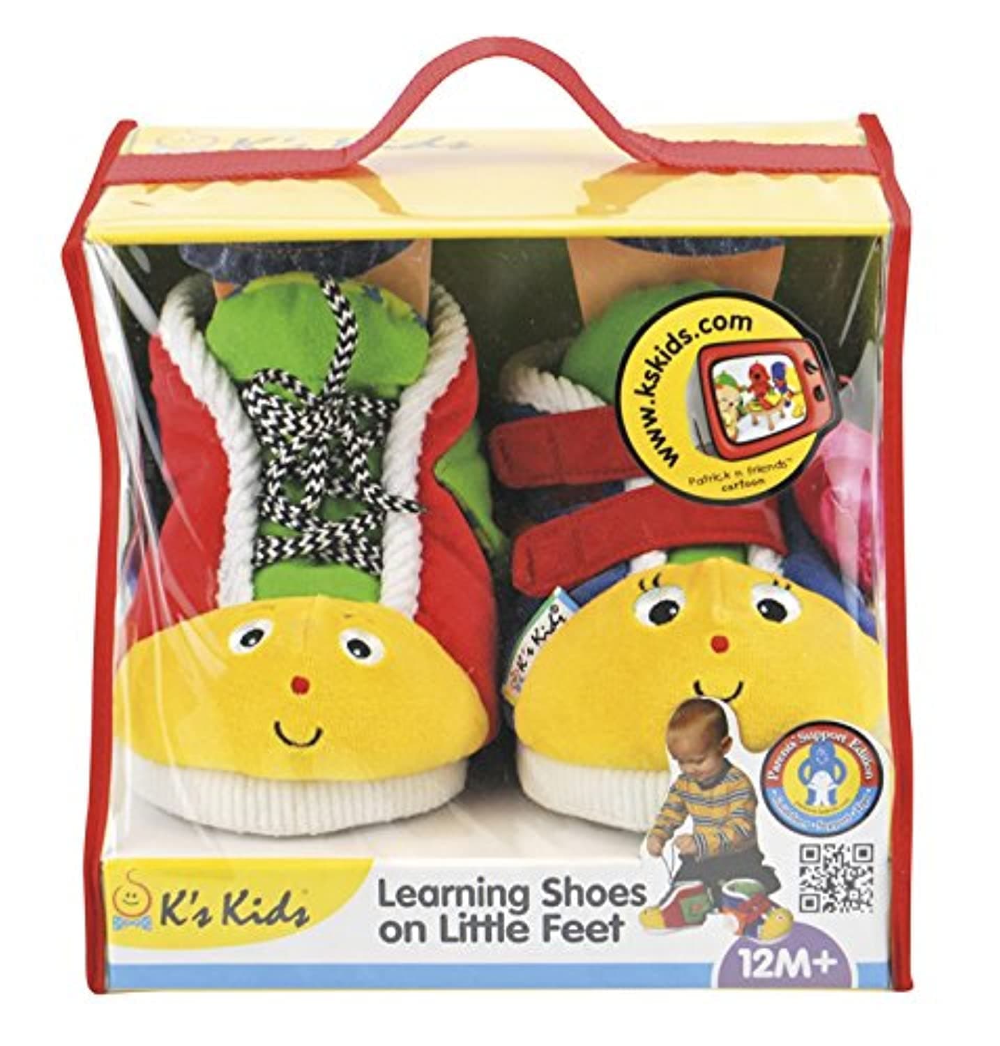 K's KidsLearning Shoes on Little Feet