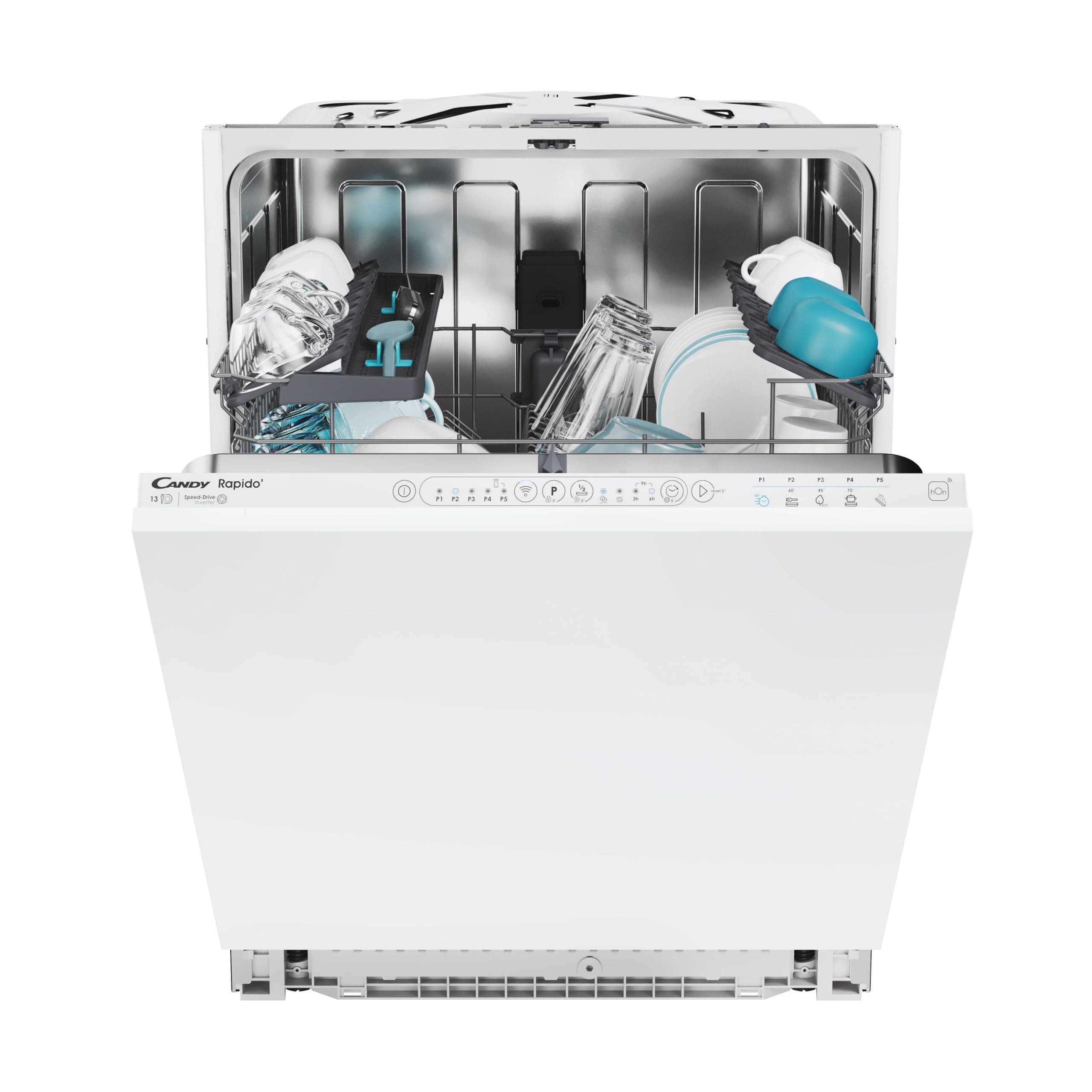 Candy Rapido CI 3E9L0W-80 13 Place Integrated Dishwasher