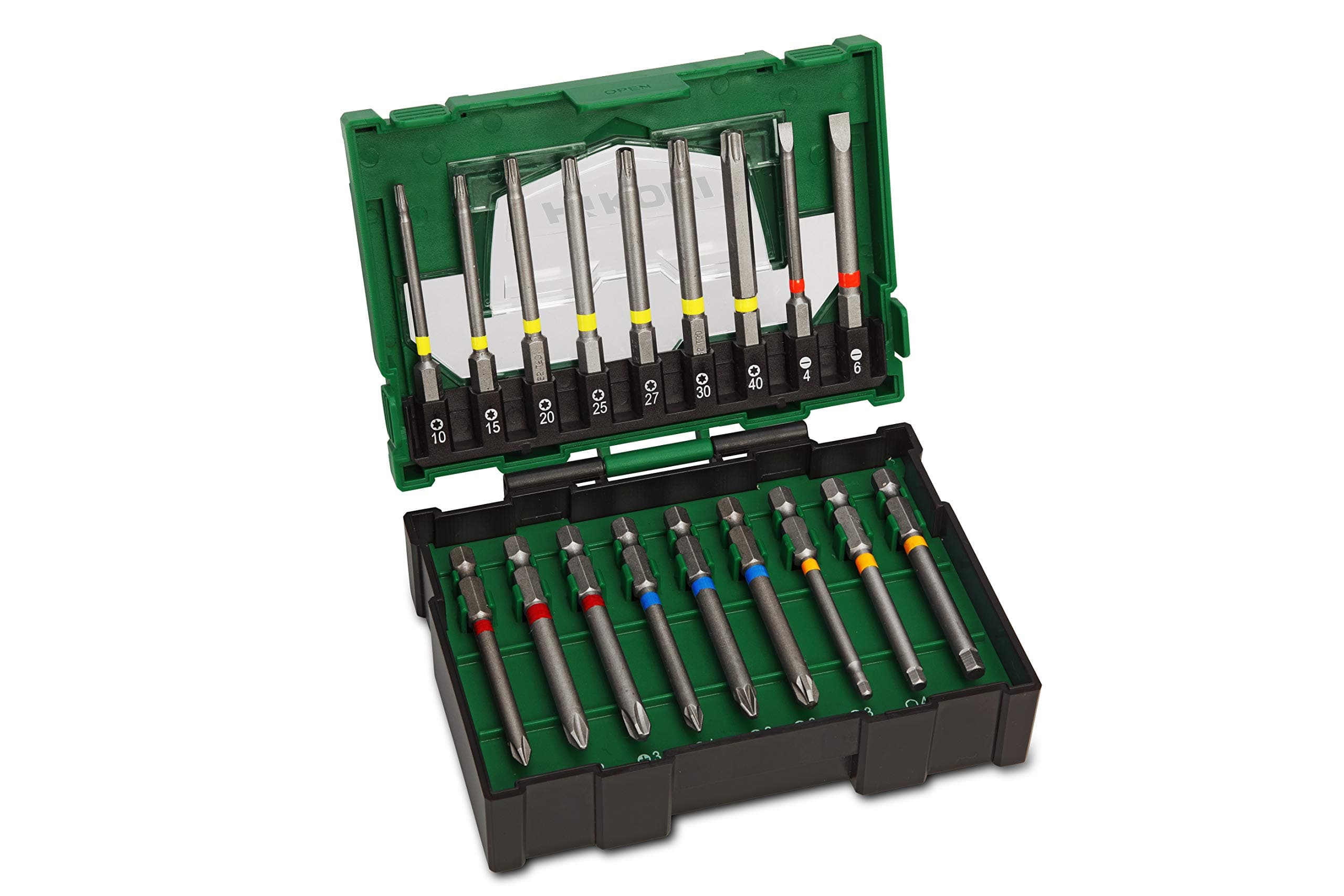 400.300.22 Stackable Accessory Bit Set (18 Pieces)