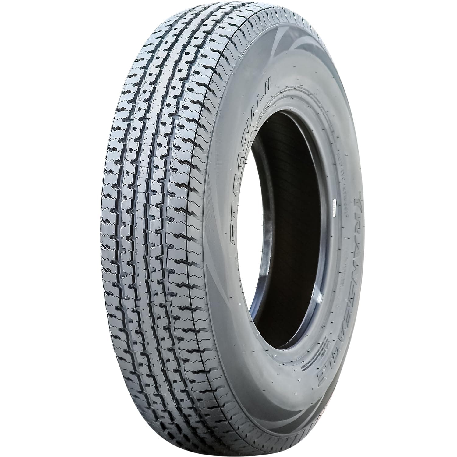Transeagle ST Radial II Premium Trailer Radial Tire-ST205/75R15 205/75/15 205/75-15 111/106L Load Range E LRE 10-Ply BSW Black Side Wall