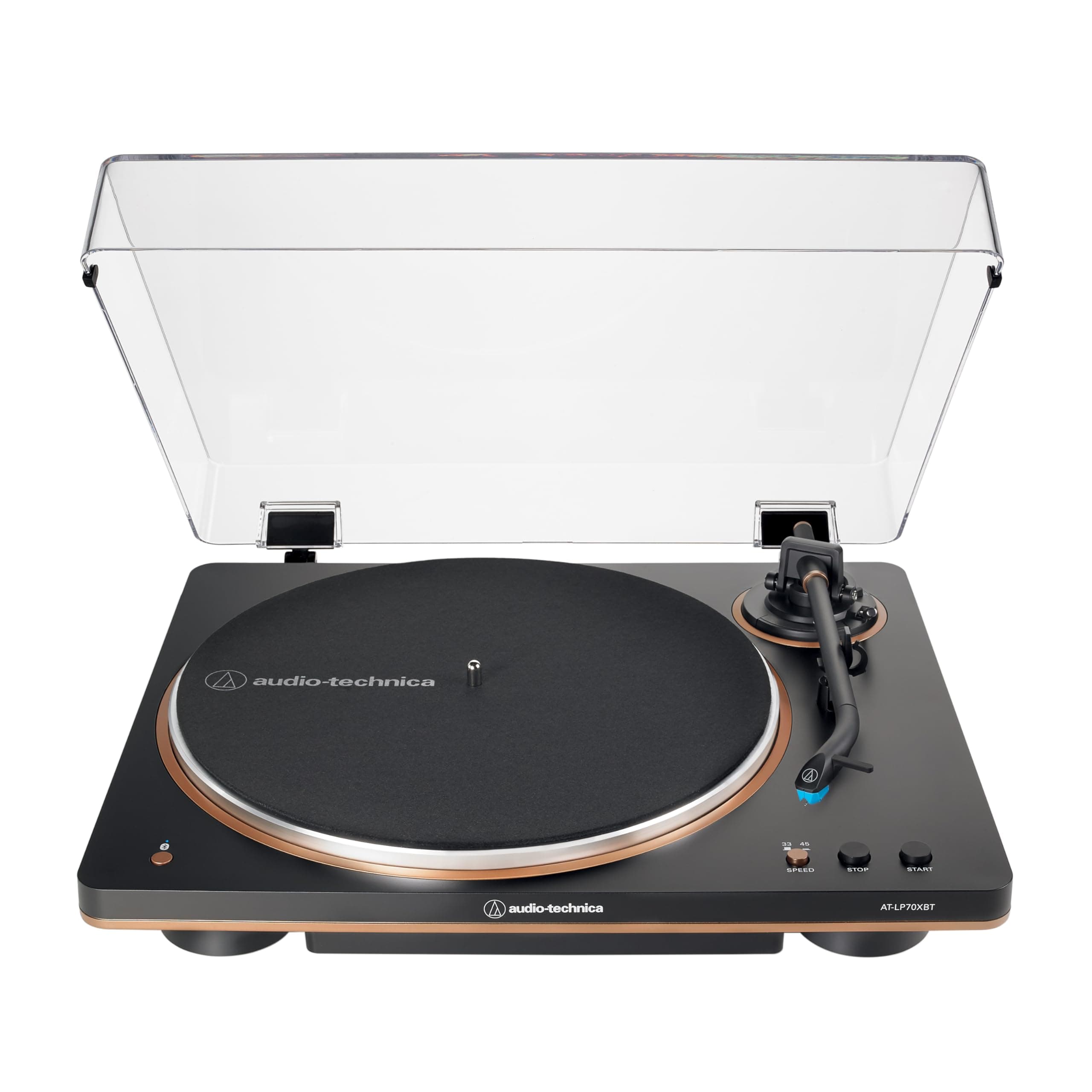 AT-LP70XBT-BZ Wireless Turntable, Black/Bronze