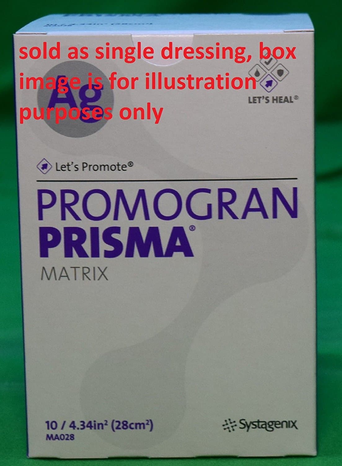 Systagenix Promogran Prisma Matrix Wound Dressing - 4.34 sq. in. - Single Dressing
