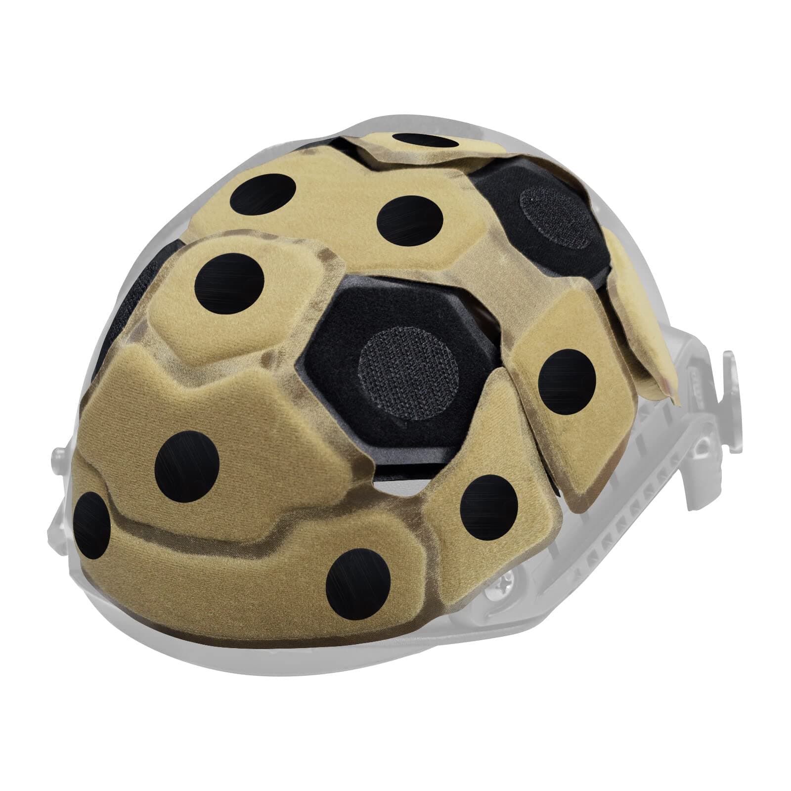 Yzpacc Tactical Helmet Padding Kit, Universal Replacement Helmet Internal Memory Foam Padding Kit Protective Mat for ACH MICH FMA EXF Cycle Bicycle Motorcycle