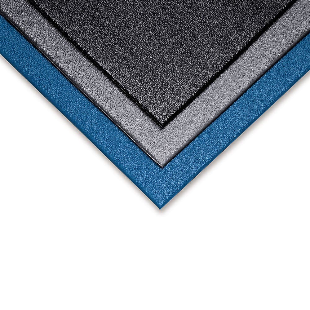Crown Comfort King Anti-Fatigue Mat - 2X3' -1/2" Thick - Black - Black - 2x3'