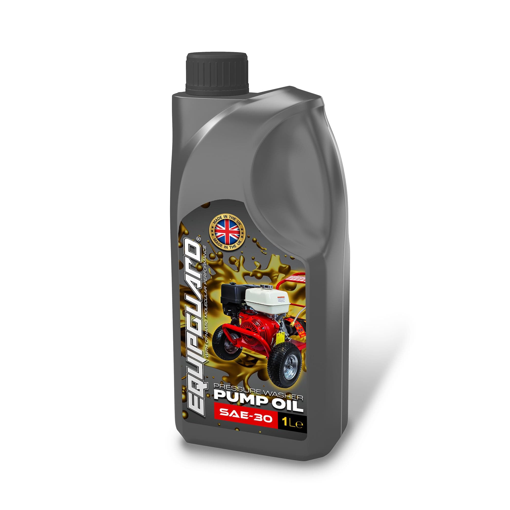 Equipguard SAE 30 Pump Oil for Pressure Washer Pumps | Engine Oil Style Lubrication for Smooth Pump Operation | Non-Detergent Machine Oil Alternative | Supports Pump Protection & Easy Maintenance