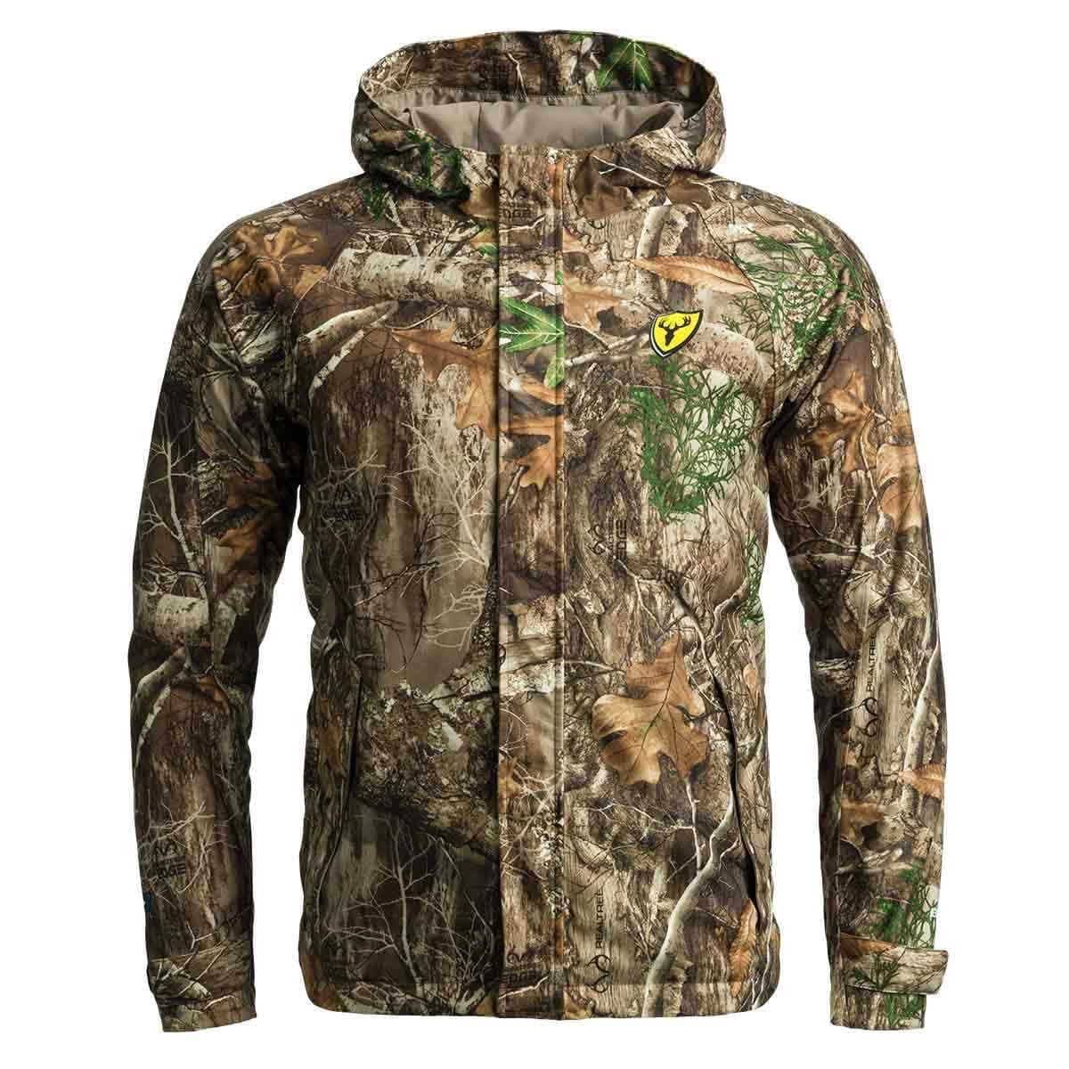 Drencher Men's Lightweight Breathable Waterproof Camo Rain Jacket