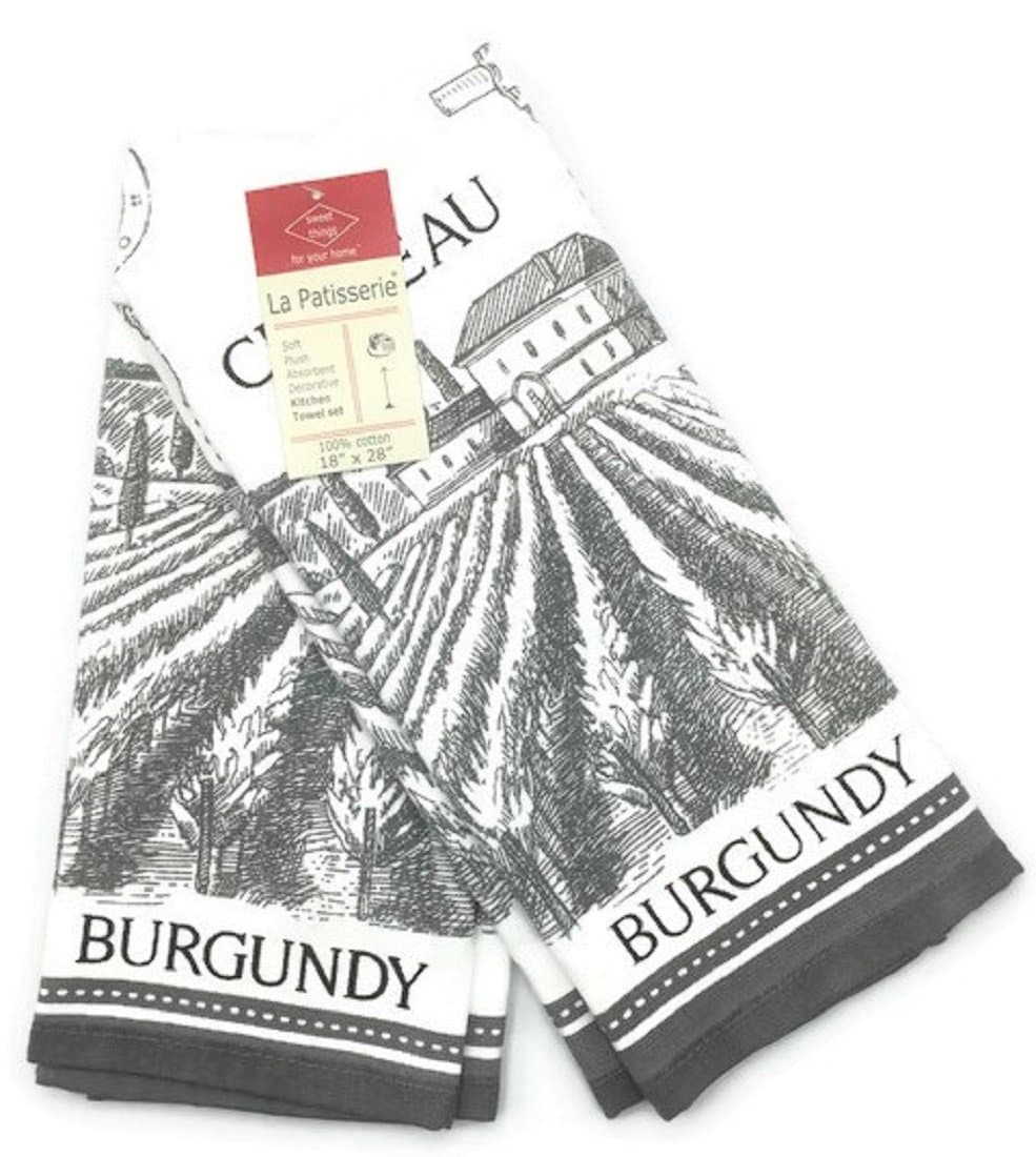 French Chateau Kitchen Towels - Set of 2 Towels