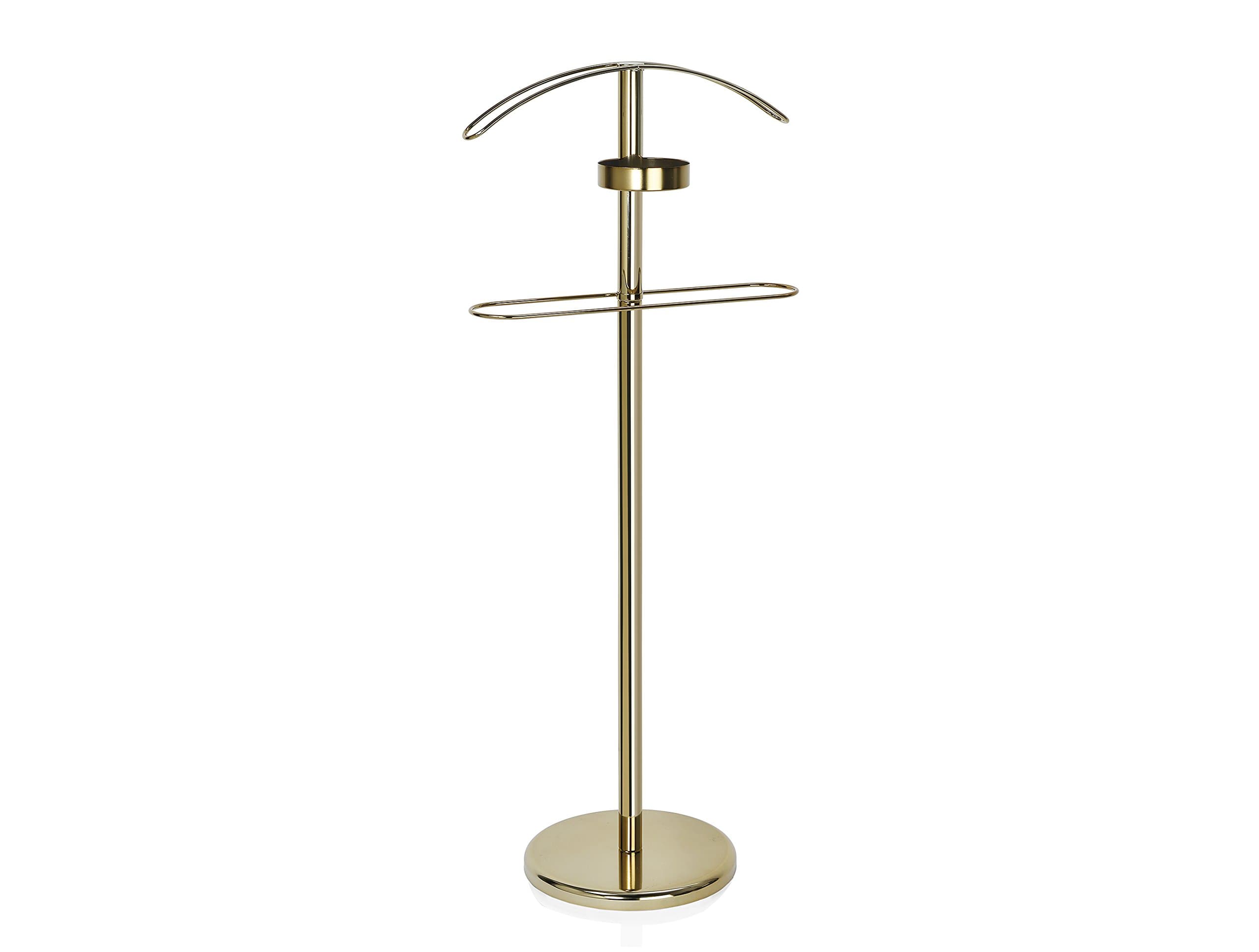 Gold Metal Valet Stand
