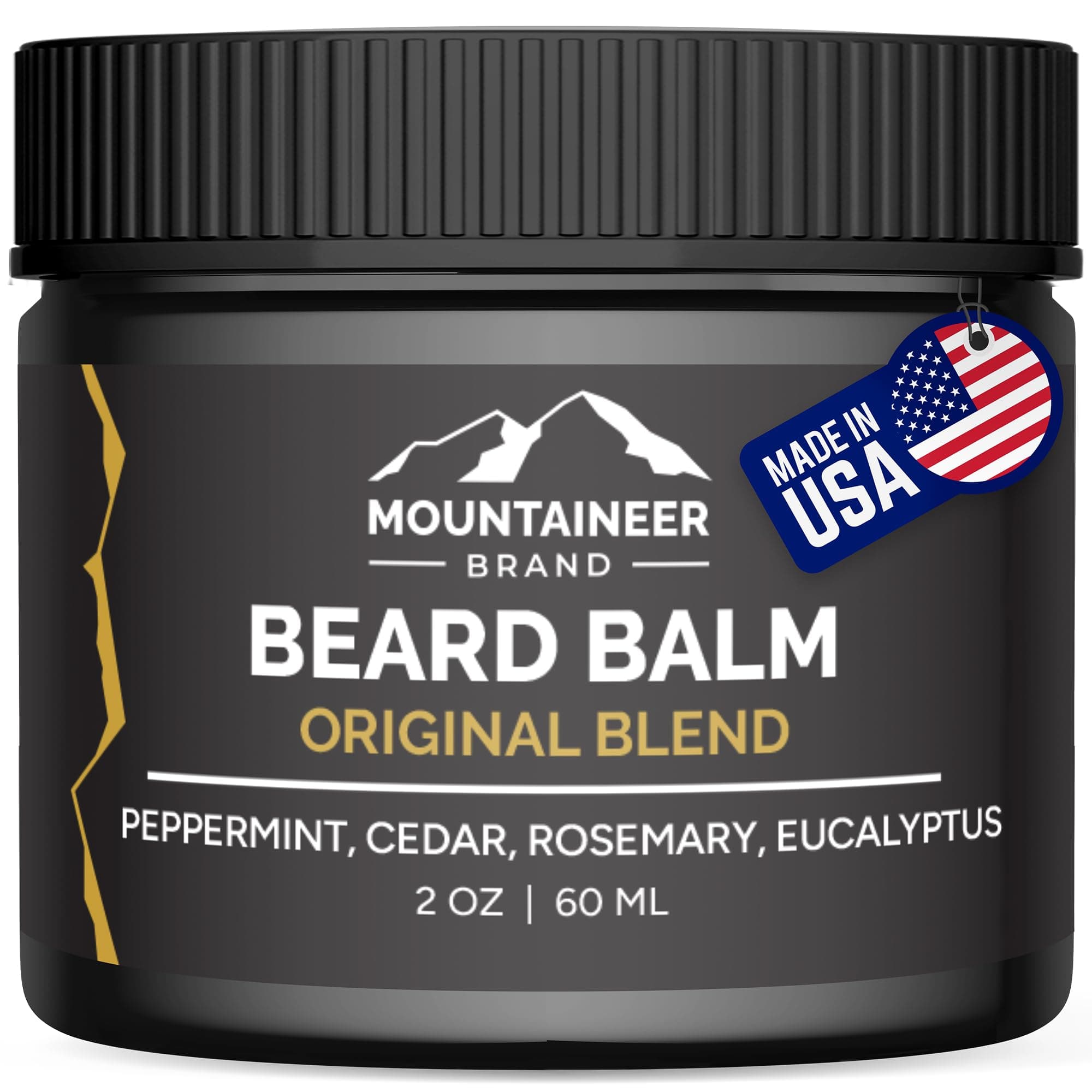 Magic Beard Balm by Mountaineer Brand: All Natural Beard Conditioning Balm (Original)