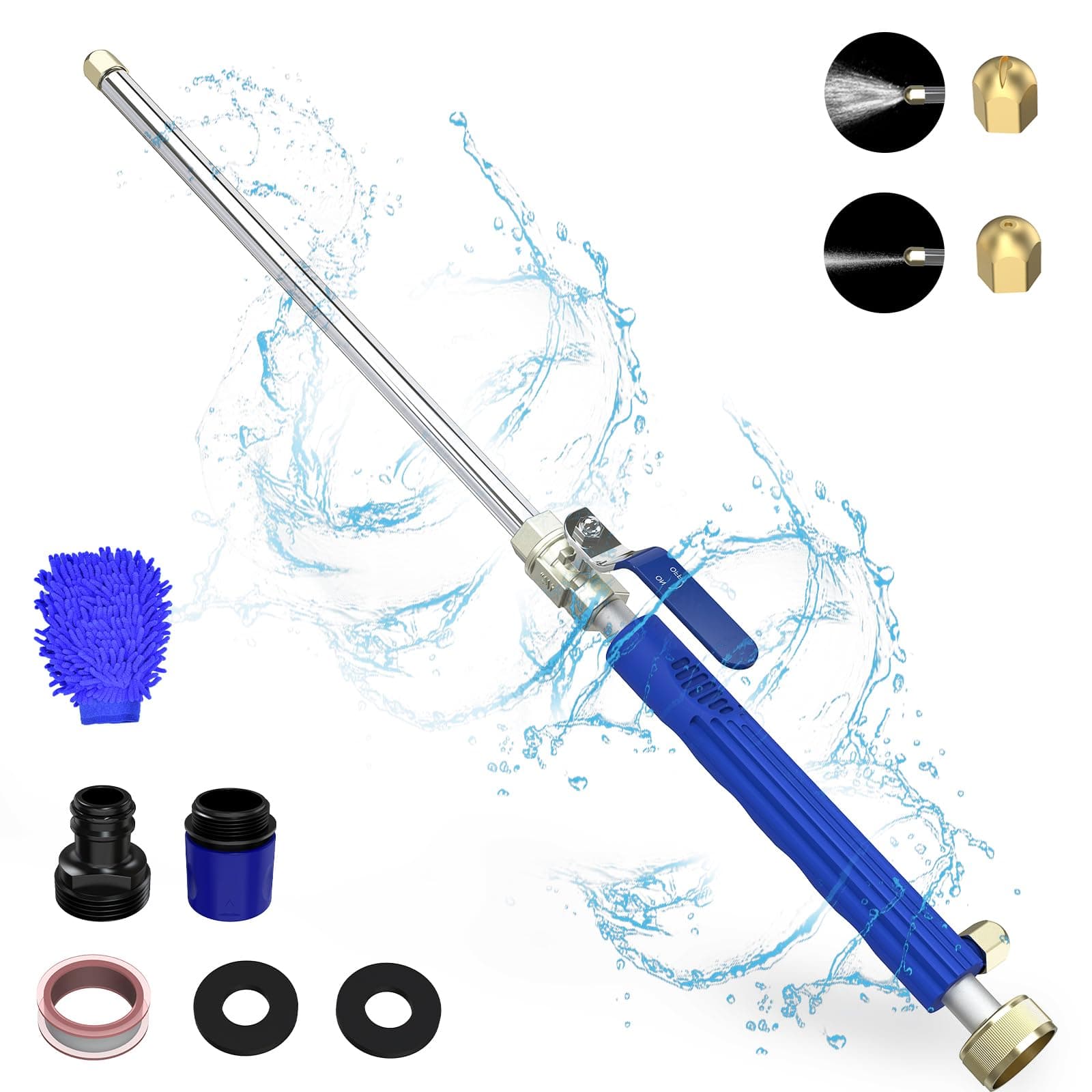 Buyplus 18'' High Pressure Power Washer Wand