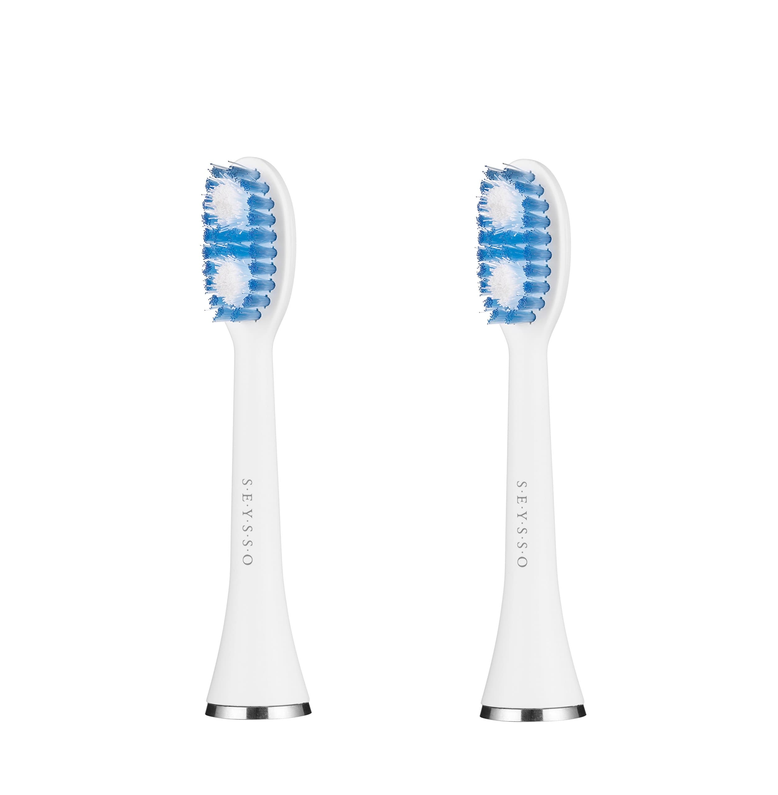 SEYSSO Oxygen Standard Replacement Brush Heads • Daily Oral Hygene • Compatible with SEYSSO Sonic Toothbrushes Recommended for SEYSSO Oxygen Toothbrush • 2 pcs!
