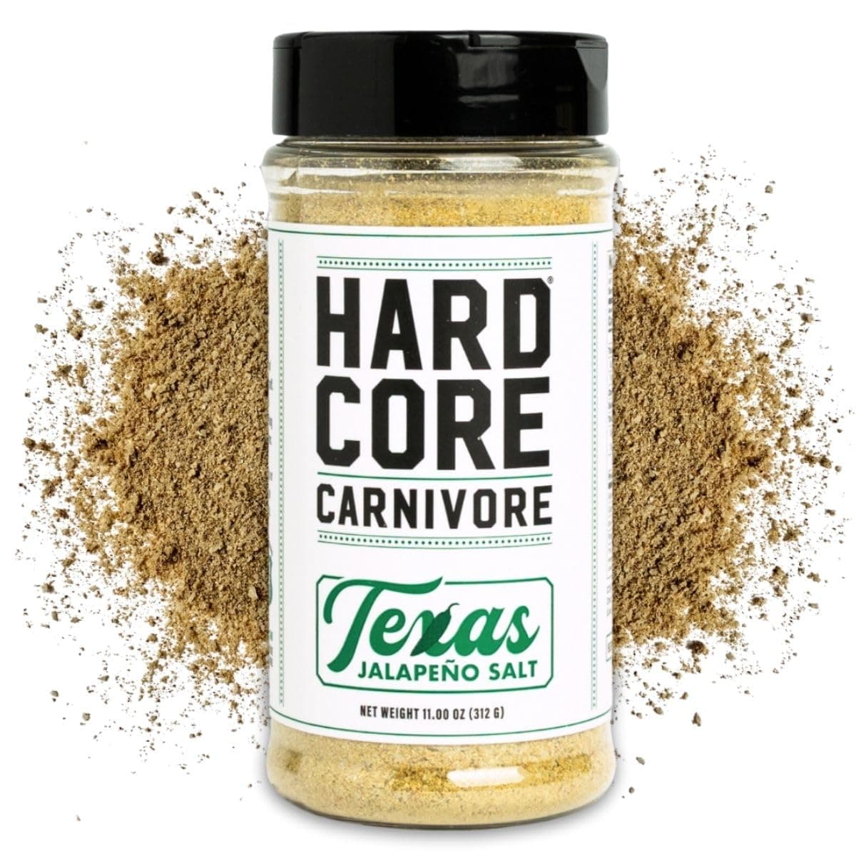 Hardcore Carnivore: Texas Jalapeño Salt Seasoning 312g (11oz)