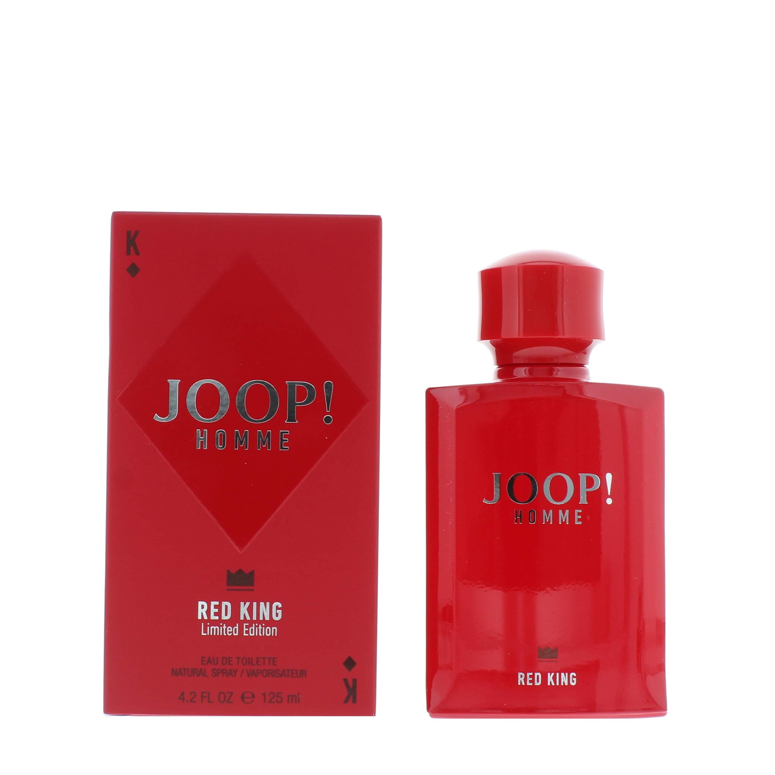 JOOP! Homme Red King Limited Edition Eau de Toilette Spray For Him, 125 ml