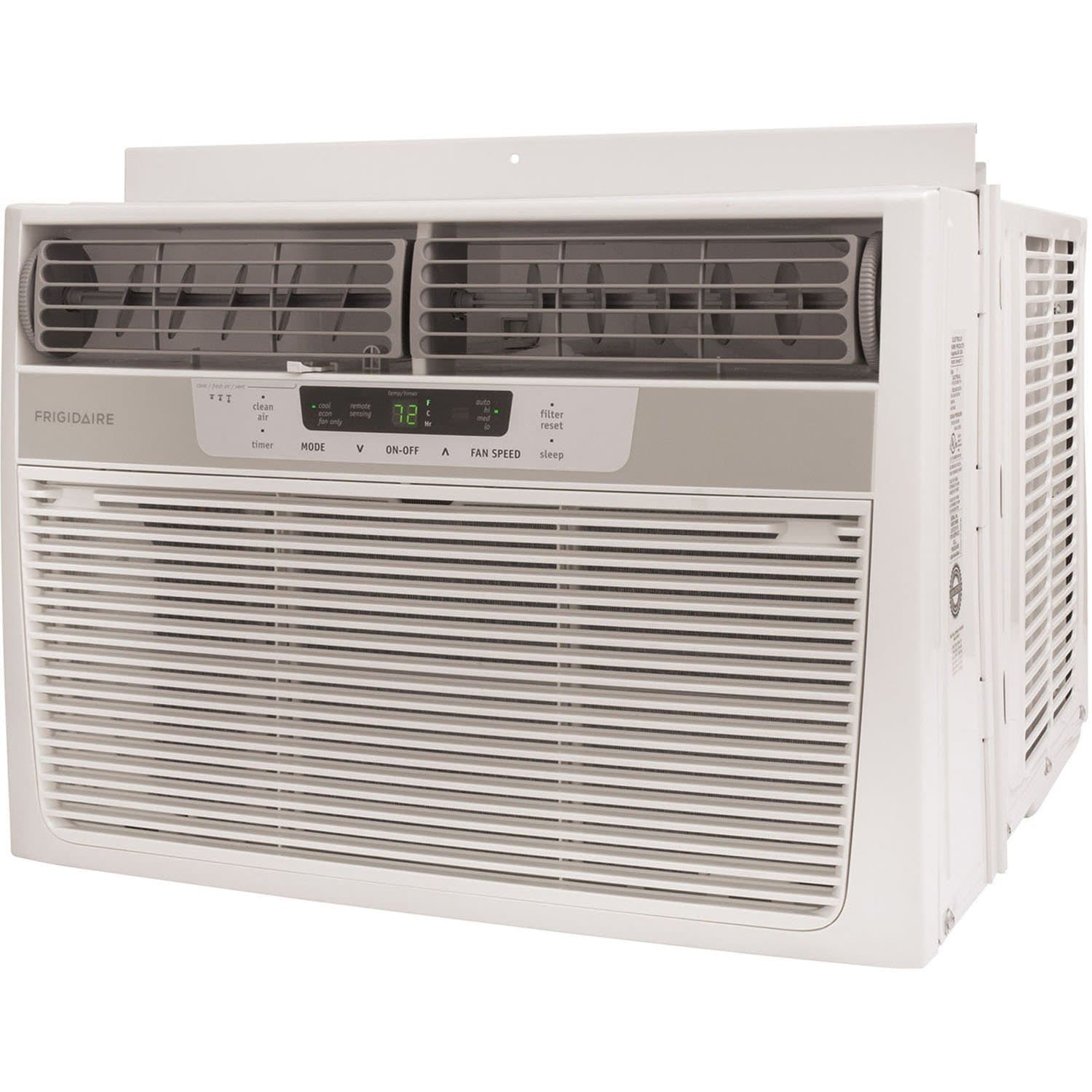 Frigidaire FRA186MT2 18,500 BTU Window-Mounted Median Air Conditioner with Temperature Sensing Remote (230 volts)