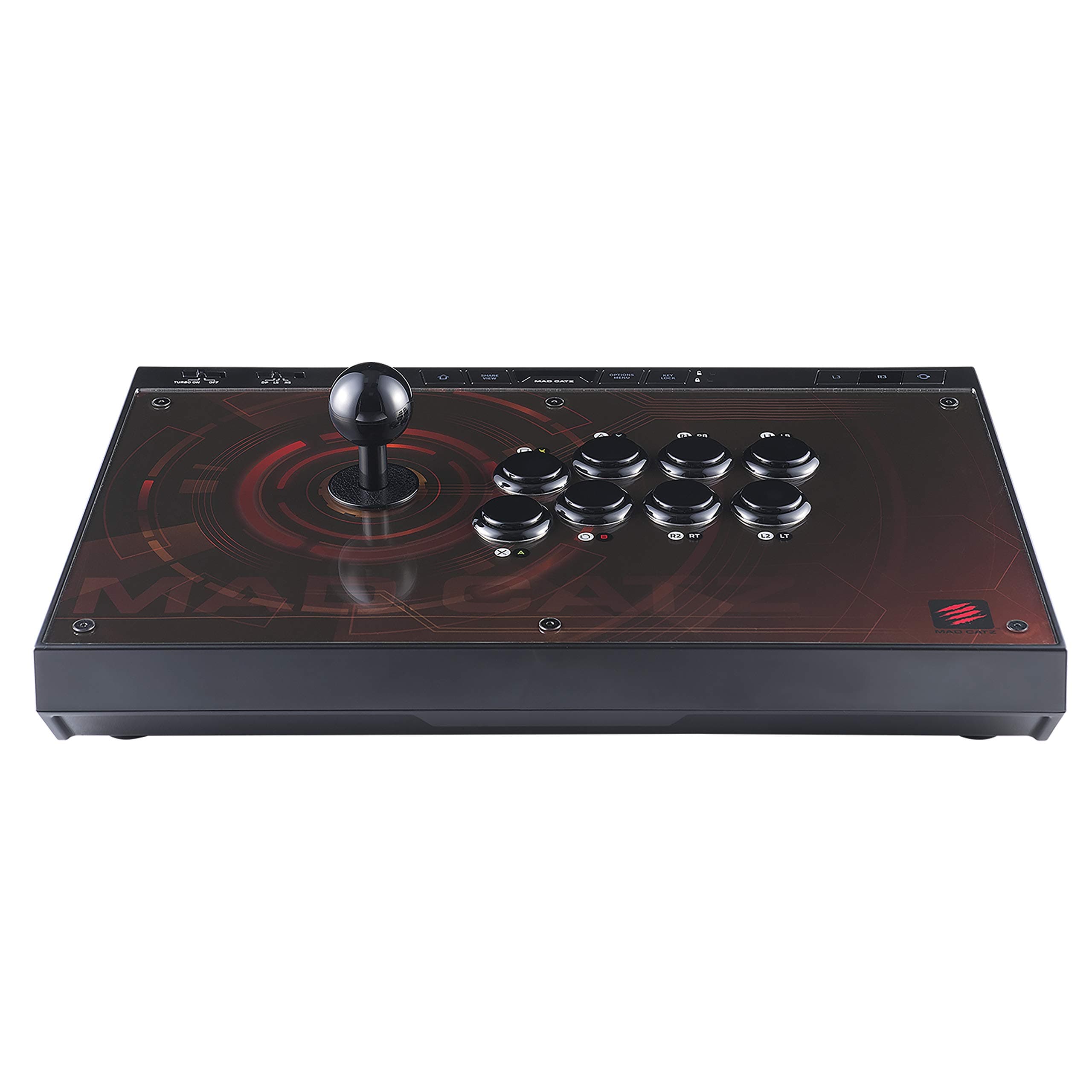 Mad Catz The Authentic EGO Arcade Fight Stick for PS4, Xbox One, Nintendo Switch and PC (Windows Direct and X-Input),Black