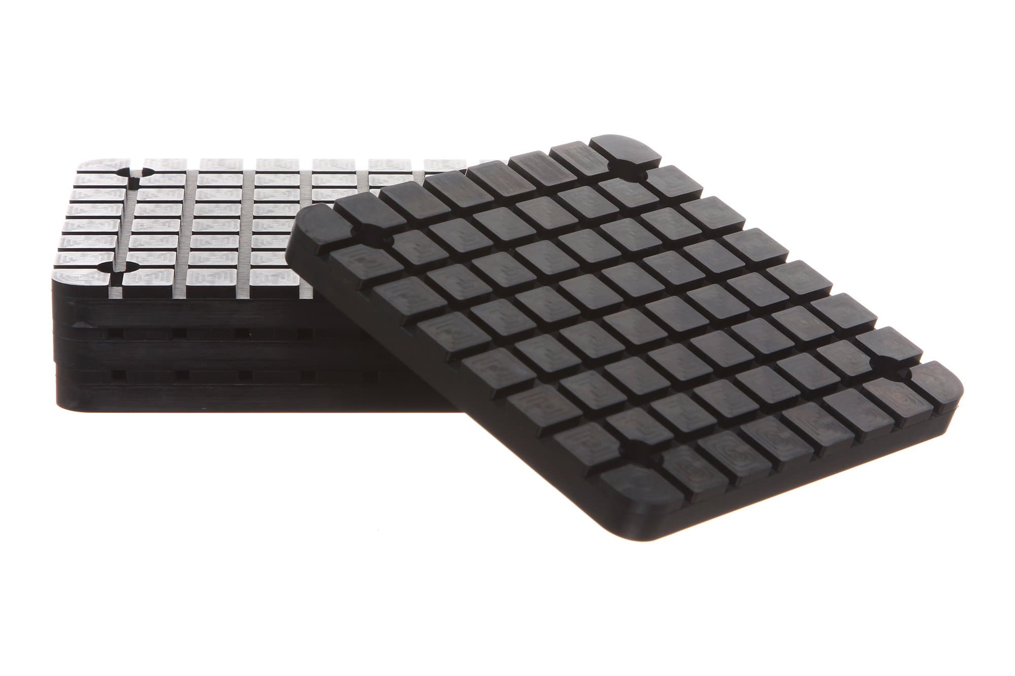 REPLACEMENTKITS.COM - Square Rubber Arm Pads Fits Globe, BendPak & Danmar 2-Post Car Lift New Set of 4 - Black