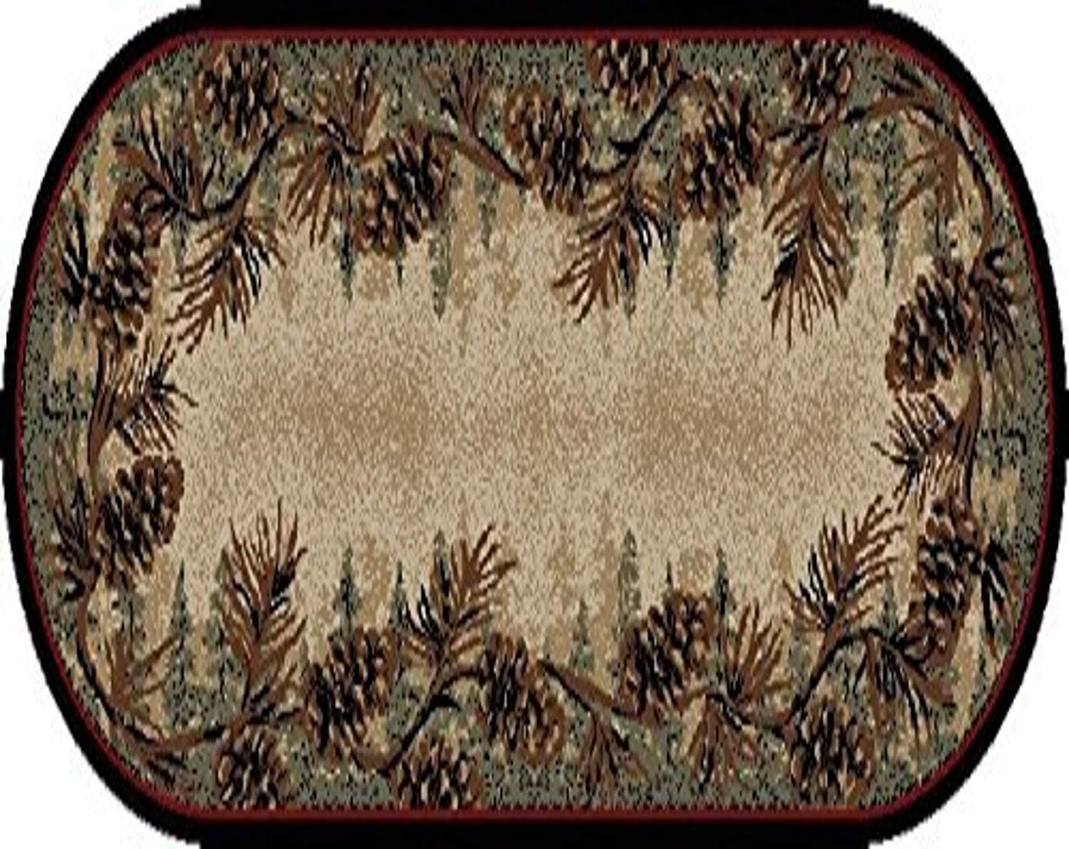Mabyberry Rug AD3823 2X5OV Mount Le Conte Multi Area Rug