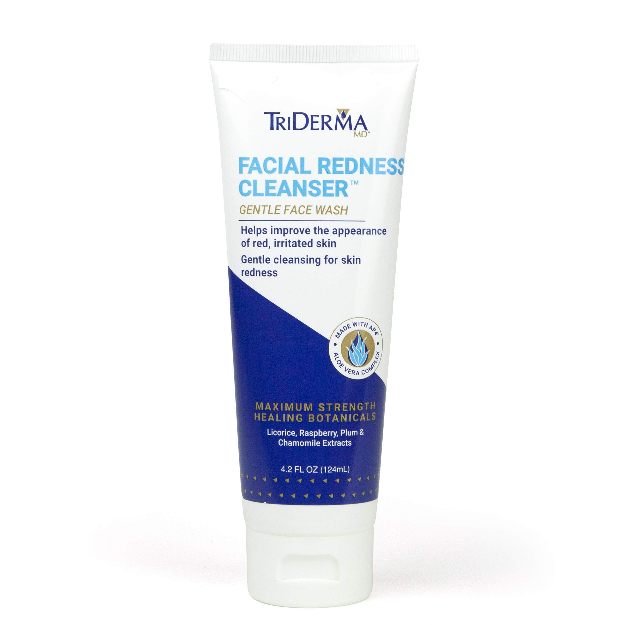TriDermaFacial Redness Cleanser Face Wash, Gentle Cleansing for Red, Sensitive Skin 4.2 Ounces