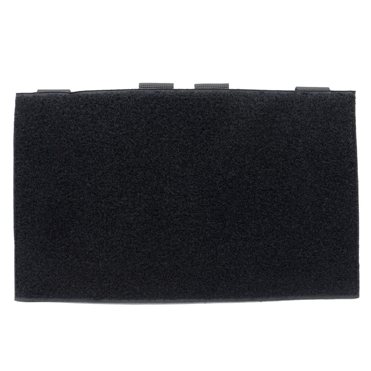 ROCOTACTICAL MOLLE Hook and Loop Mounting Placard Platform, Tactical Style Flex Loop Panel to Convert Any MOLLE Platform to a Hook/Loop Attachment for Hook/Loop Pouches or Morale Patches (Black)