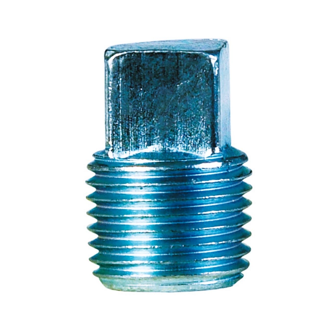 Billco 1/4 in. MPT Galvanized Square Head Plug