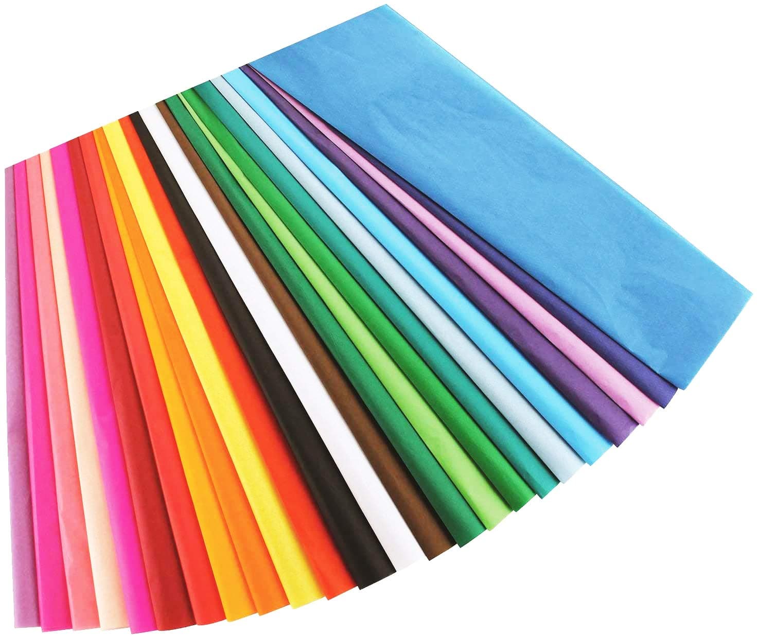 MERRIMEN 30 Mixed Tissue Paper 20x30 Inches, Acid Free of Sheets Listed-Pack of 30