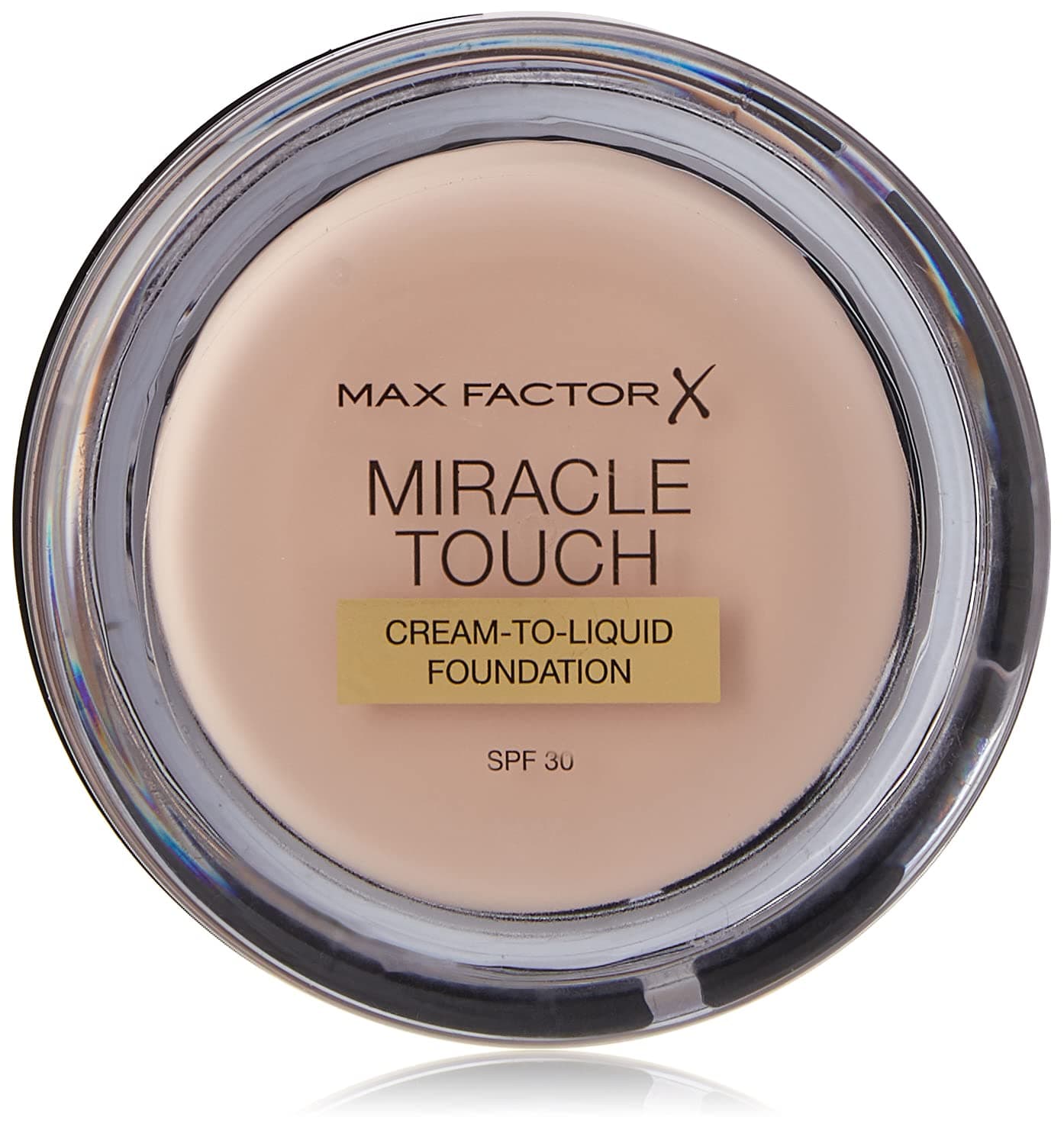 Miracle Touch Foundation, New and Improved Formula, SPF 30 and Hyaluronic Acid, Rose Ivory