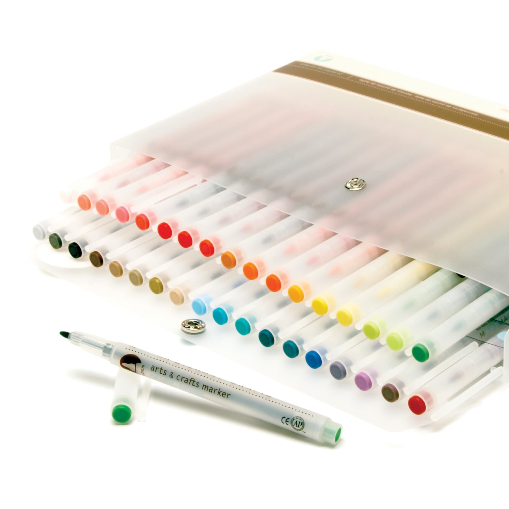 Martha Stewart Crafts Arts and Crafts Marker Set, 36 Pieces