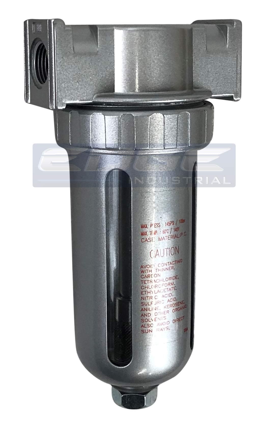 in LINE Desiccant AIR Dryer for Compressed AIR Great for Pneumatic Tools Spray Booth Plasma Cutter, with Desiccant Beads (1/4" NPT)