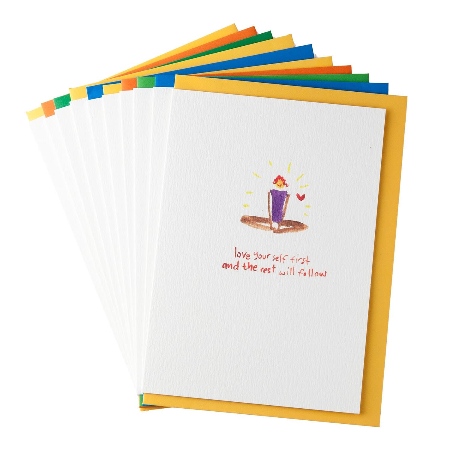 Yoga Greeting Cards from GayaCards, Multipack, pack of 10 for friends, clients and daily Inspiration, Get these Amazing Yoga Cards Now!